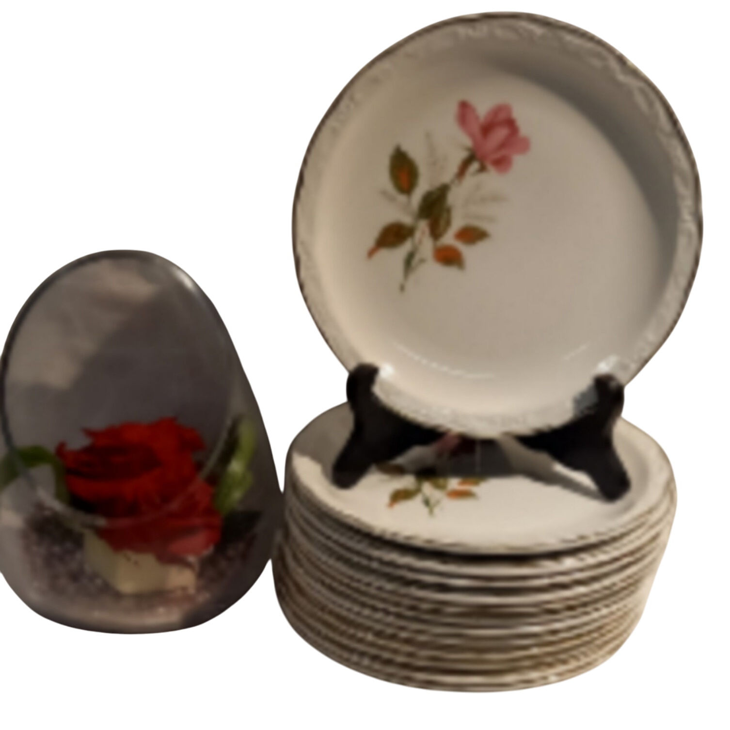 Acheter Lot de 13 Assiettes à dessert DIGOIN Sarreguemine de France.Décor floral.Lisérées dorées. Bon état - 30,00 € Lot de 13 Assiettes à dessert DIGOIN Sarreguemine de France.Décor floral.Lisérées dorées. Bon état reconditionné disponible sur Label Emmaüs