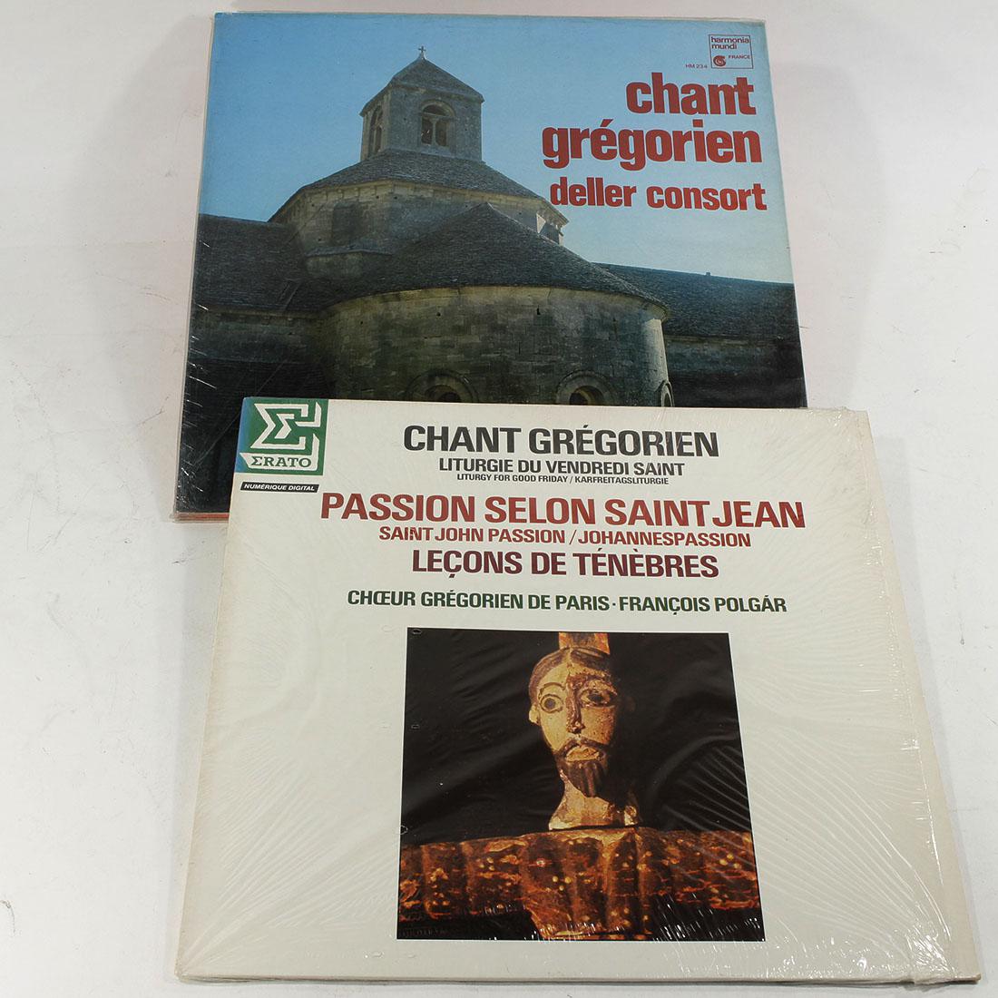 lot de 2 albums de chant grégorien vinyles 33 T Bon état - 17,00 € lot de 2 albums de chant grégorien vinyles 33 T Bon état reconditionné disponible sur Label Emmaüs
