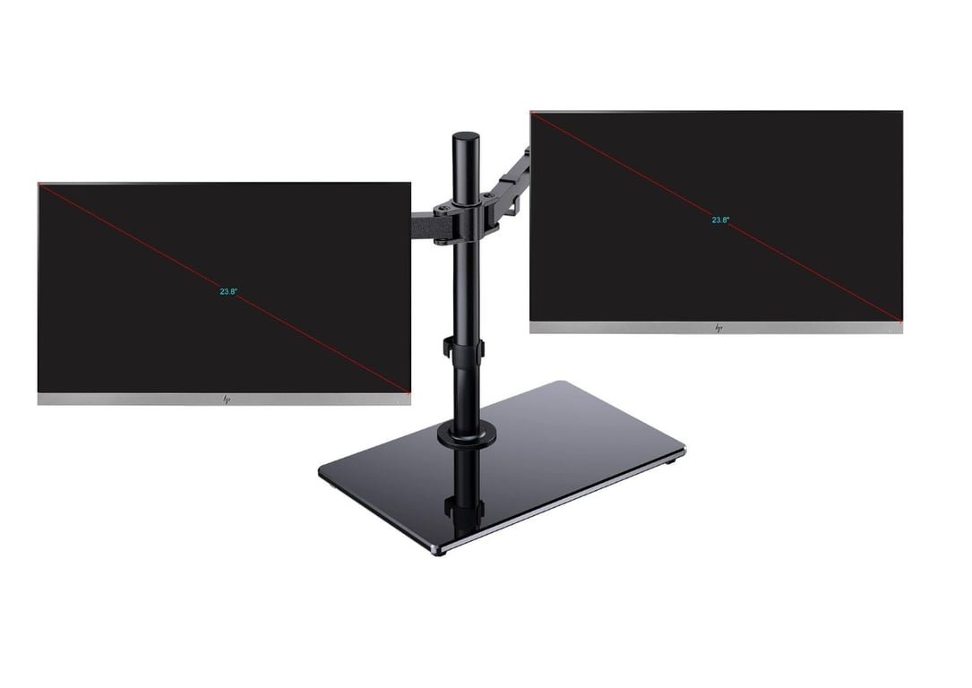 LOT DE 2 ECRANS HP ELITEDISPLAY E243M 23.8 AVEC SUPPORRT DOUBLE ECRAN - FULL HD 1920 x 1080 CAMERA INTEGRE - Excellent état Parfait état Hewlett-Packard reconditionné disponible sur Pixmania
