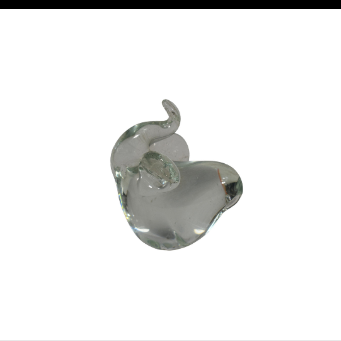 Voir photo 2 de Lot de 2 éléphants décoratifs en verre Lot de 2 éléphants décoratifs en verre Très bon état reconditionné photo 2