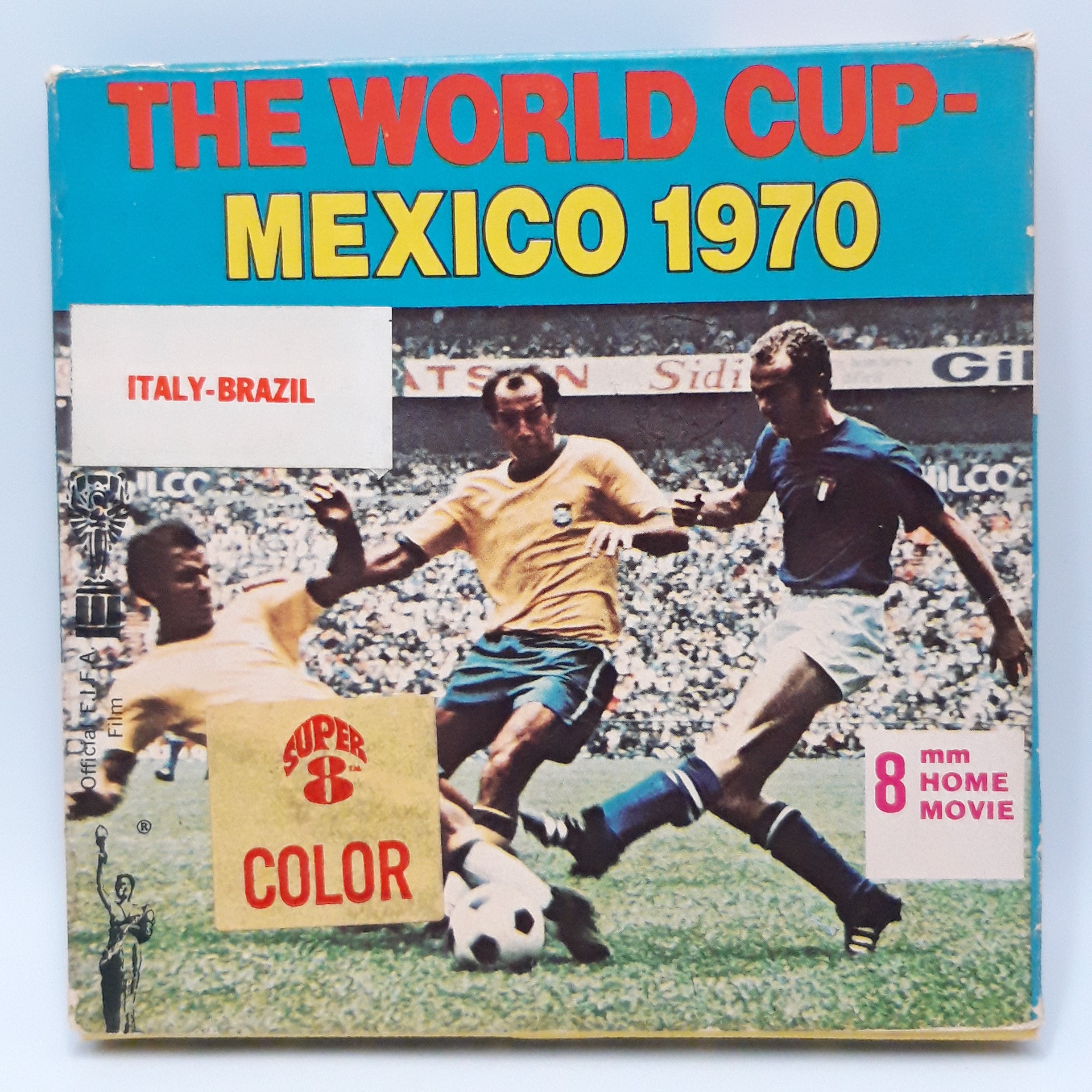 Voir photo 5 de Lot de 2 Films Super 8 mm ‘’The World Cup in Mexico’’ 1970 – 2 Football’s Games : Germany – Italy (semi-final) & Italy – Brazil (The Final), Collector. Lot de 2 Films Super 8 mm ‘’The World Cup in Mexico’’ 1970 – 2 Football’s Games : Germany – Italy (semi-final) & Italy – Brazil (The Final), Collector. Bon état reconditionné photo 5