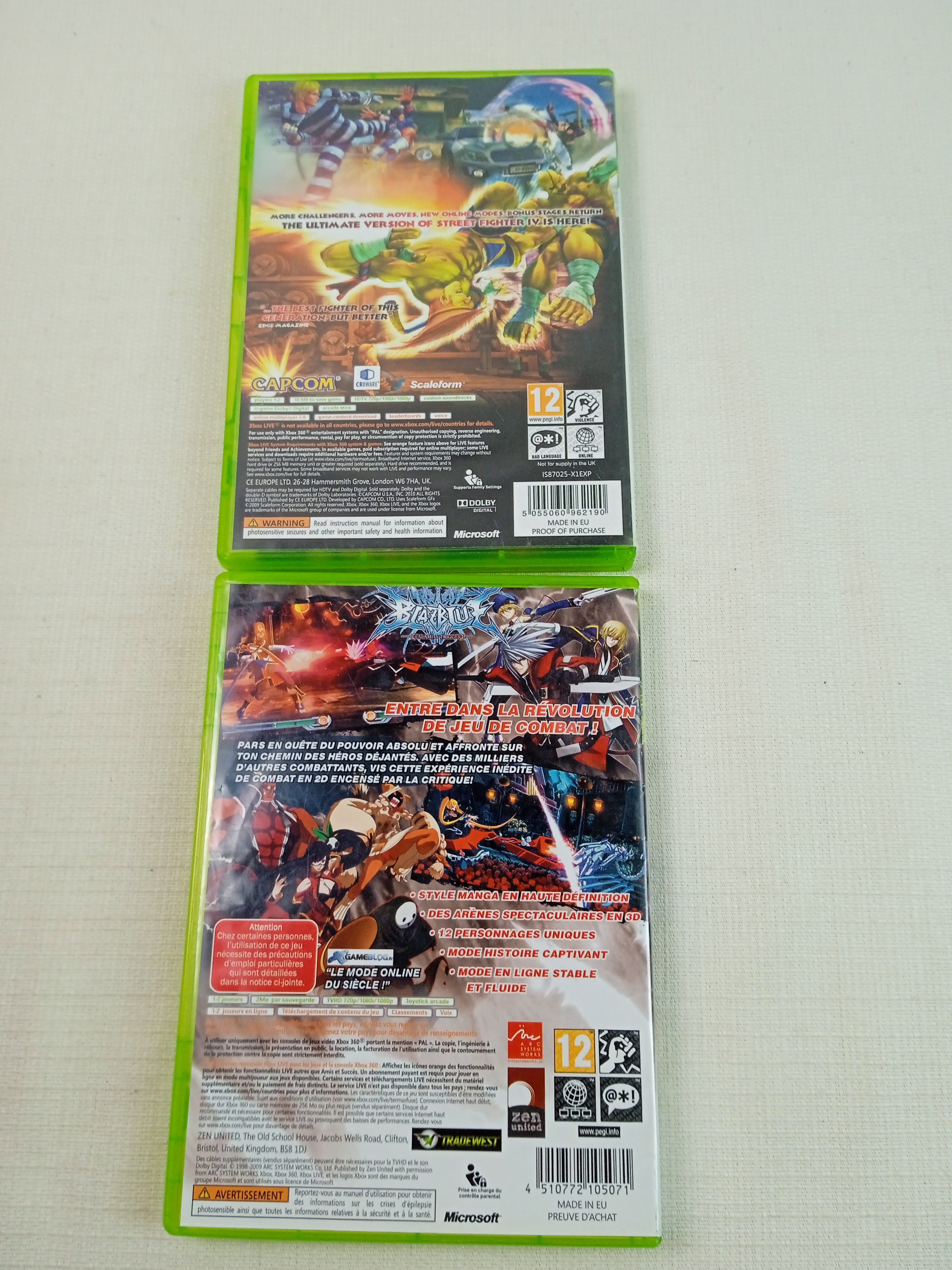 Voir photo 3 de Lot de 2 jeux Xbox 360 "Meilleur jeu de combat" Lot de 2 jeux Xbox 360 "Meilleur jeu de combat" Bon état reconditionné photo 3