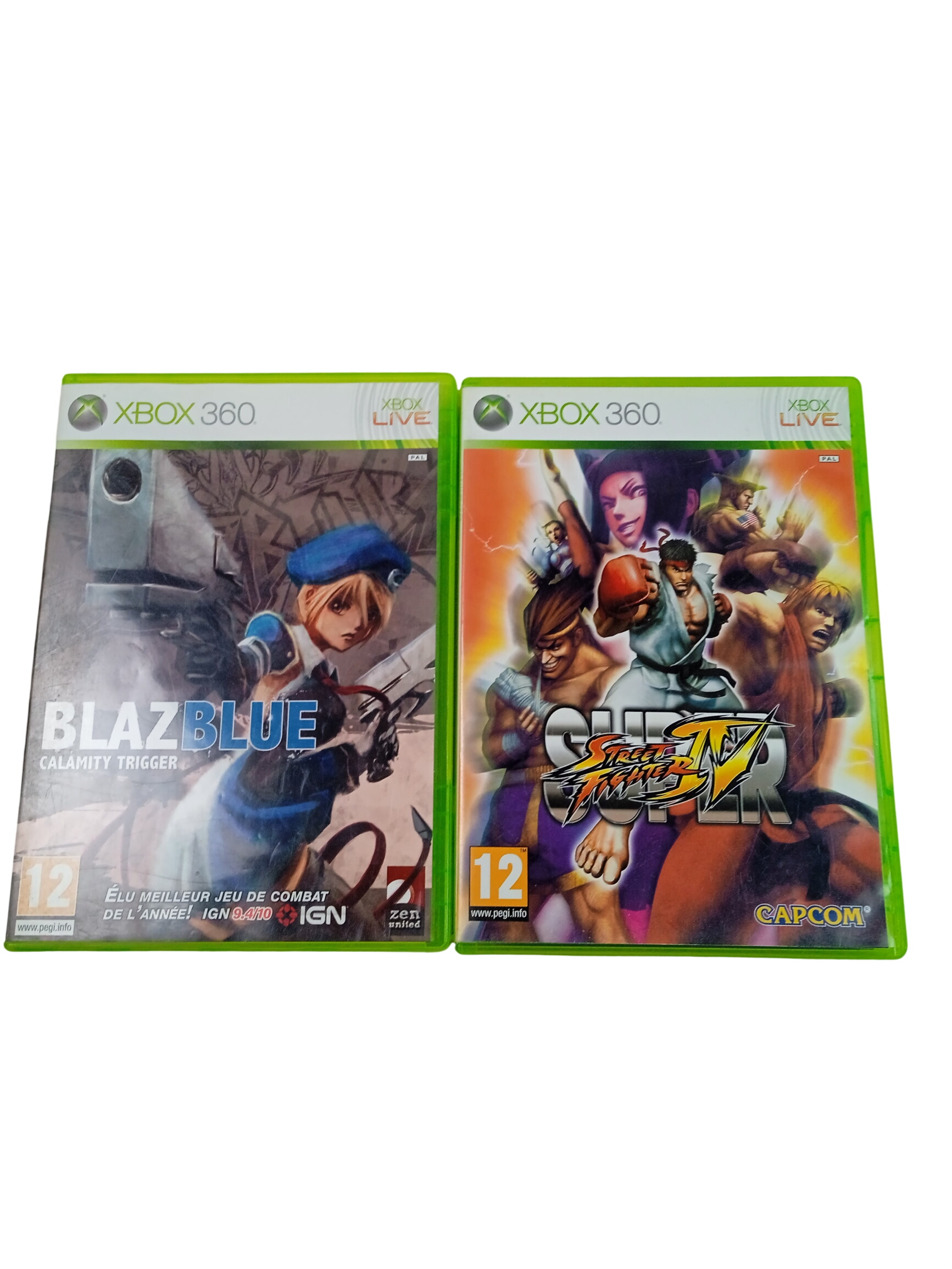Lot de 2 jeux Xbox 360 "Meilleur jeu de combat" Bon état - 25,00 € Lot de 2 jeux Xbox 360 "Meilleur jeu de combat" Bon état reconditionné disponible sur Label Emmaüs