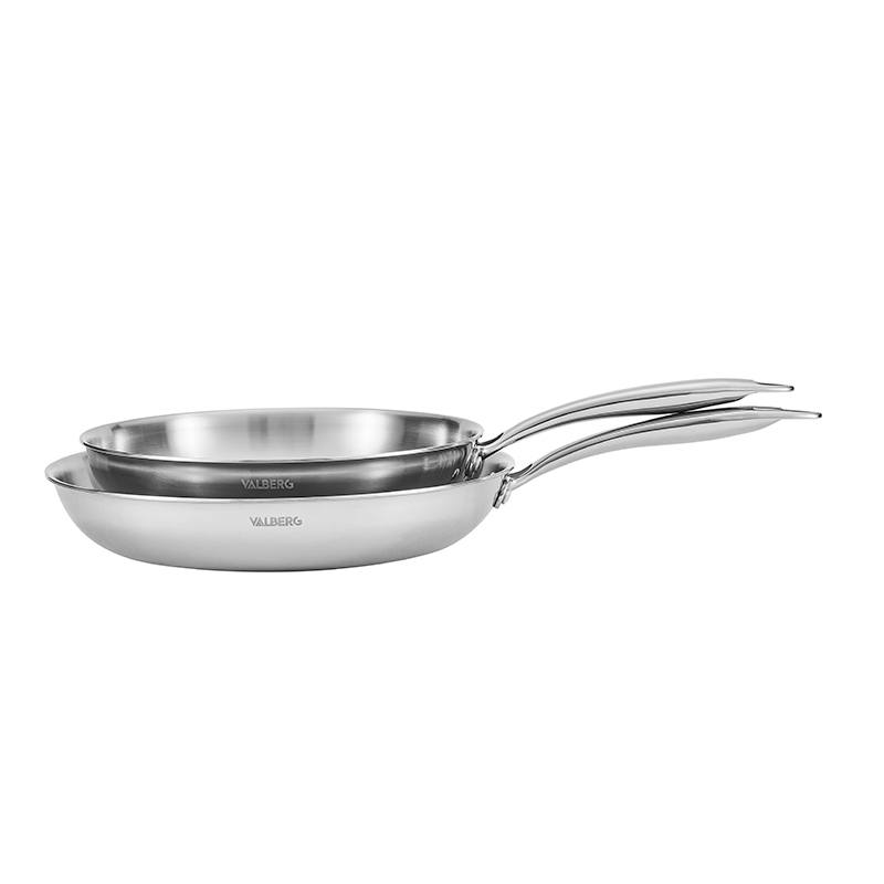 Acheter Lot De 2 Poêles Valberg Inox 18/10 Triply 24 28cm Bon état - 39,95 € Lot De 2 Poêles Valberg Inox 18/10 Triply 24 28cm Bon état reconditionné disponible sur Electro Depot