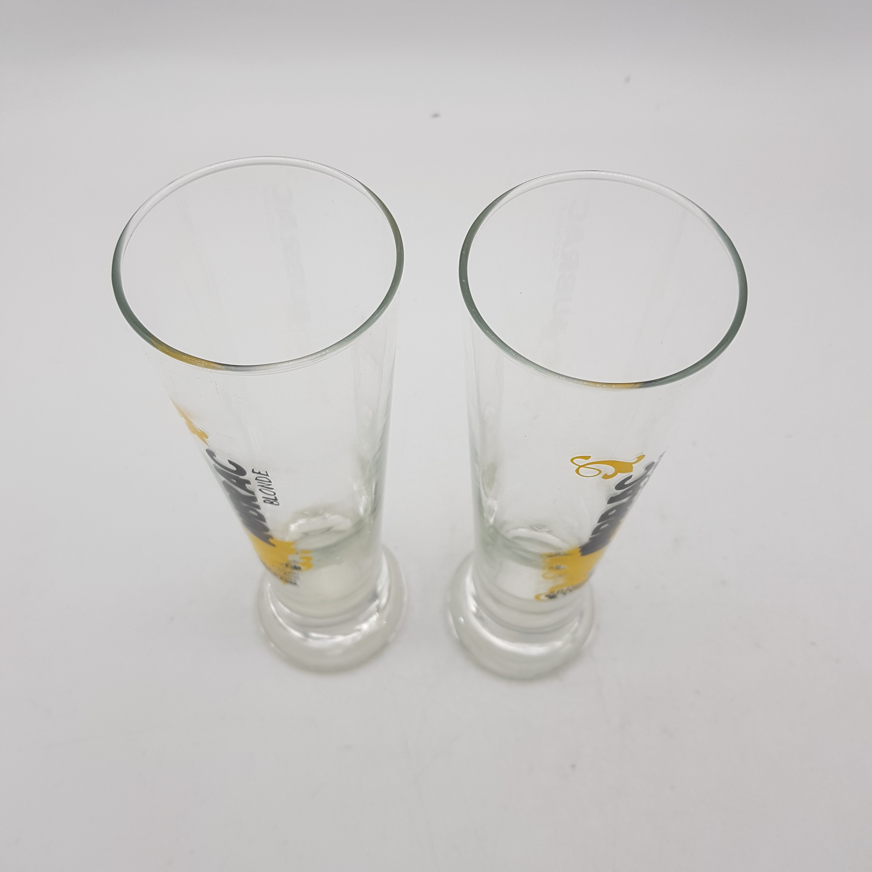 Voir photo 4 de Lot de 2 verres à bière - Aubrac blonde - Brasserie d'Olt Lot de 2 verres à bière - Aubrac blonde - Brasserie d'Olt Très bon état reconditionné photo 4