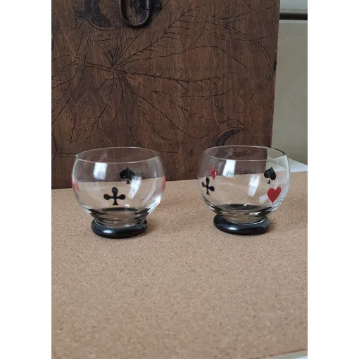 Lot De 2 Verres Apéritif Vintage occasion reconditionné disponible sur Rakuten