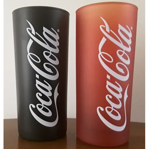 Lot De 2 Verres Coca-Cola Rouge Et Noir occasion reconditionné disponible sur Rakuten
