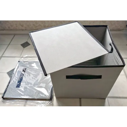 Acheter Lot De 2 X Casiers Cubes De Rangement Gris occasion - 14,90 € Lot De 2 X Casiers Cubes De Rangement Gris occasion reconditionné disponible sur Rakuten