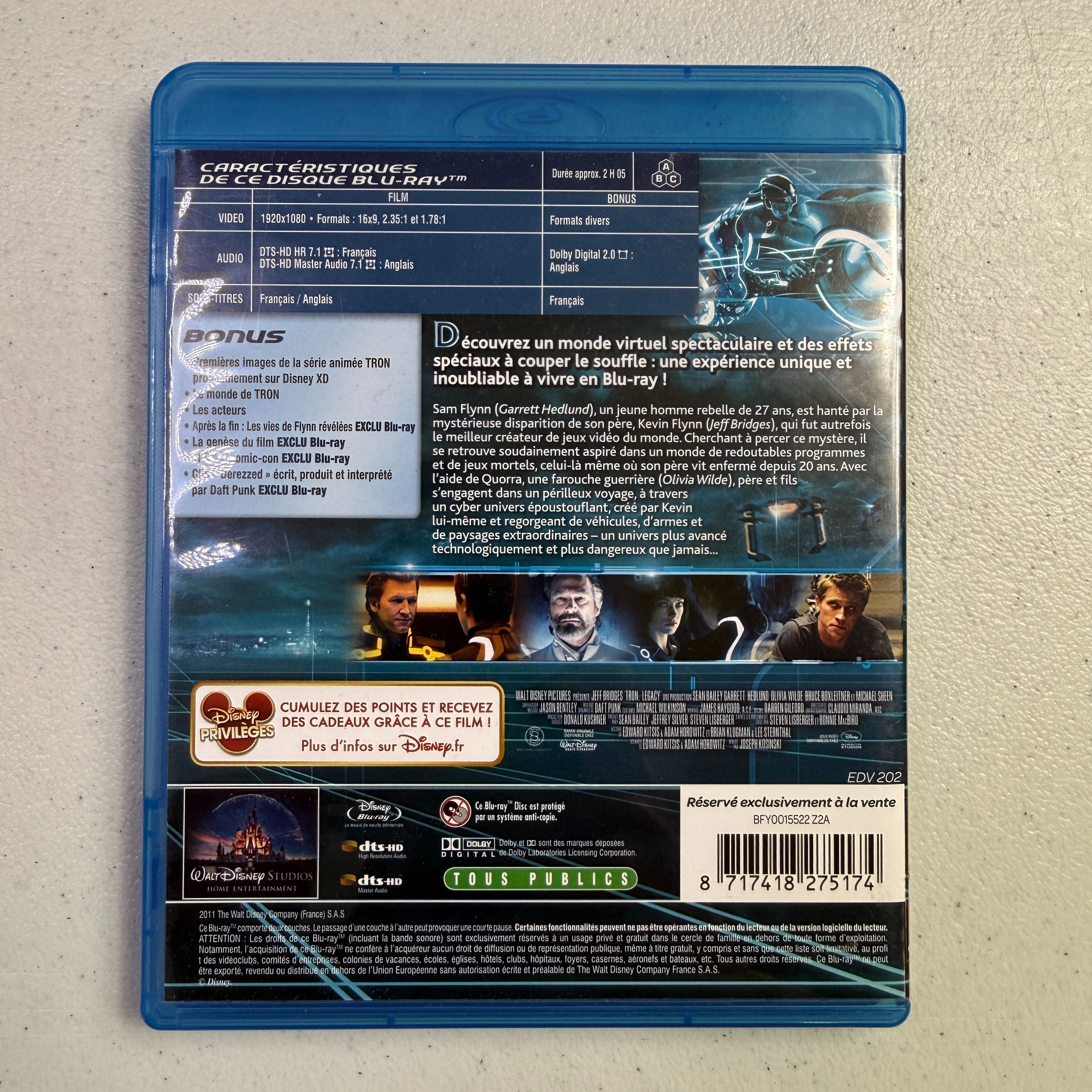 Voir photo 7 de Lot de 3 blueray : Batman / TRON l'héritage /MAX PAYNE Lot de 3 blueray : Batman / TRON l'héritage /MAX PAYNE Très bon état reconditionné photo 7
