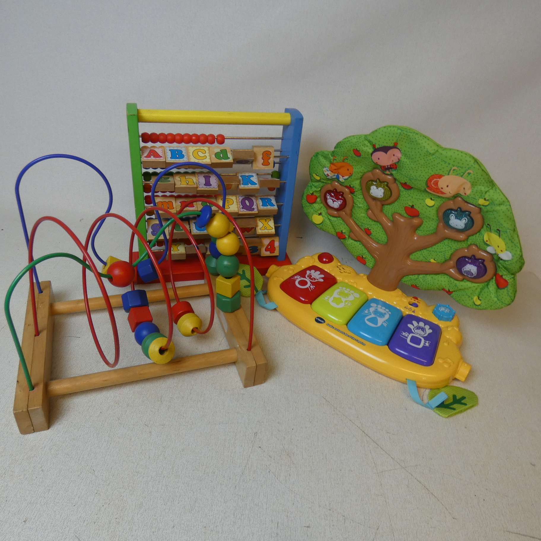 Lot de 3 jeux d'éveil - 1Arbre des découvertes Vtech - 1 Boulier Ikea - 1 Boulier 3 en multi jeux1 État correct - alternatives disponibles sur Dero Lot de 3 jeux d'éveil - 1Arbre des découvertes Vtech - 1 Boulier Ikea - 1 Boulier 3 en multi jeux1 État correct reconditionné (offre indisponible)