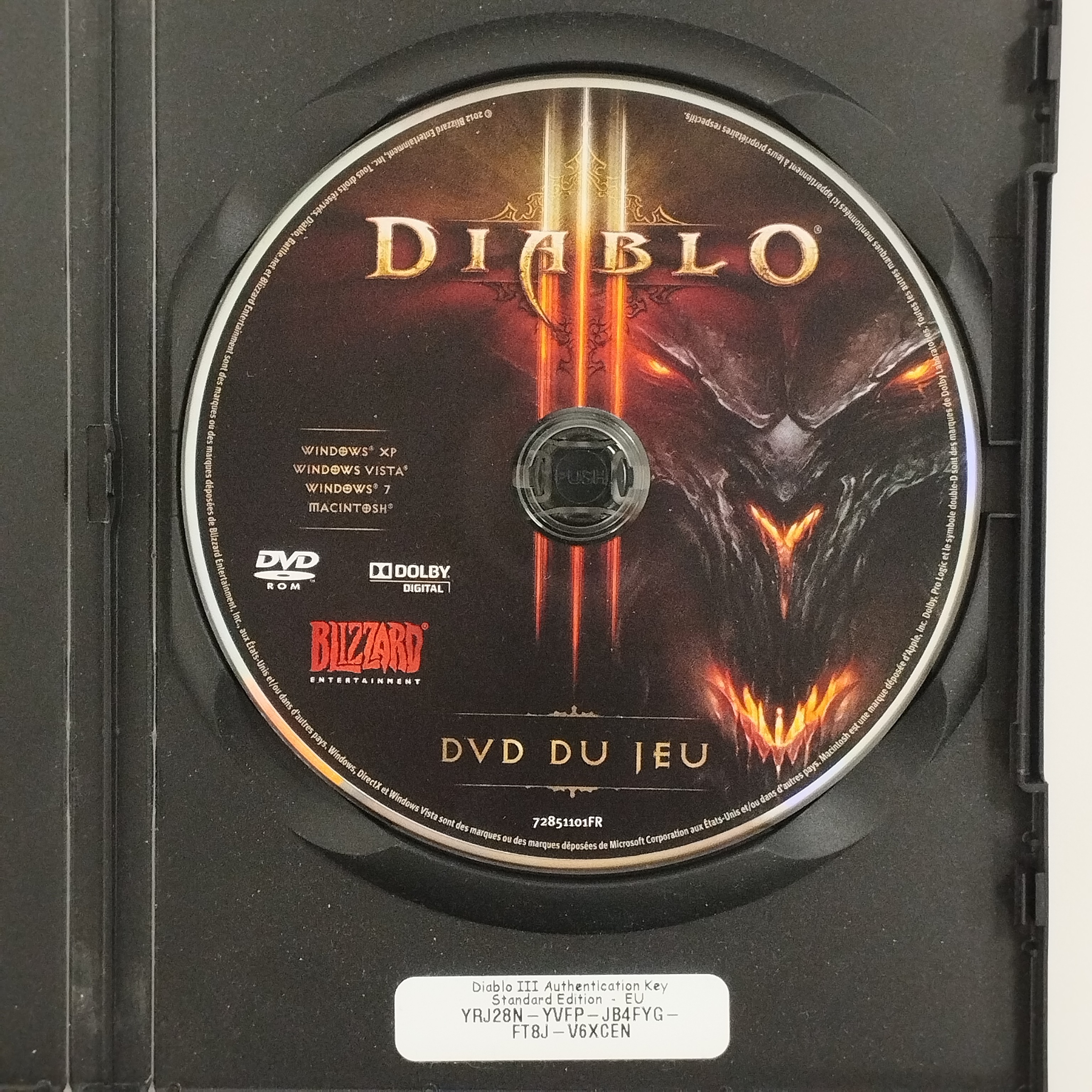 Voir photo 12 de Lot de 3 jeux pour PC : Splinter Cell / Diablo 3 / Call of Duty Modern Warfare 2 Lot de 3 jeux pour PC : Splinter Cell / Diablo 3 / Call of Duty Modern Warfare 2 reconditionné photo 12