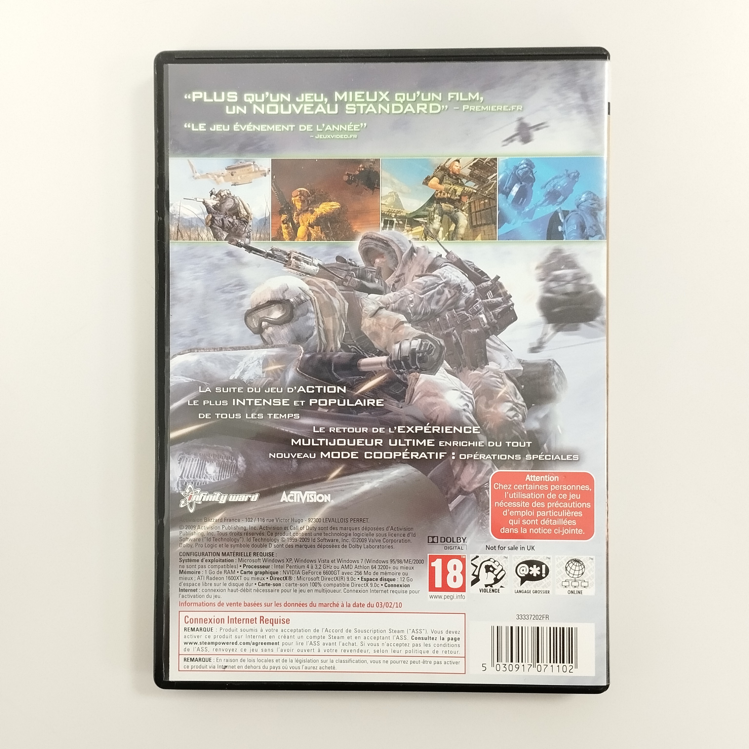 Voir photo 14 de Lot de 3 jeux pour PC : Splinter Cell / Diablo 3 / Call of Duty Modern Warfare 2 Lot de 3 jeux pour PC : Splinter Cell / Diablo 3 / Call of Duty Modern Warfare 2 reconditionné photo 14
