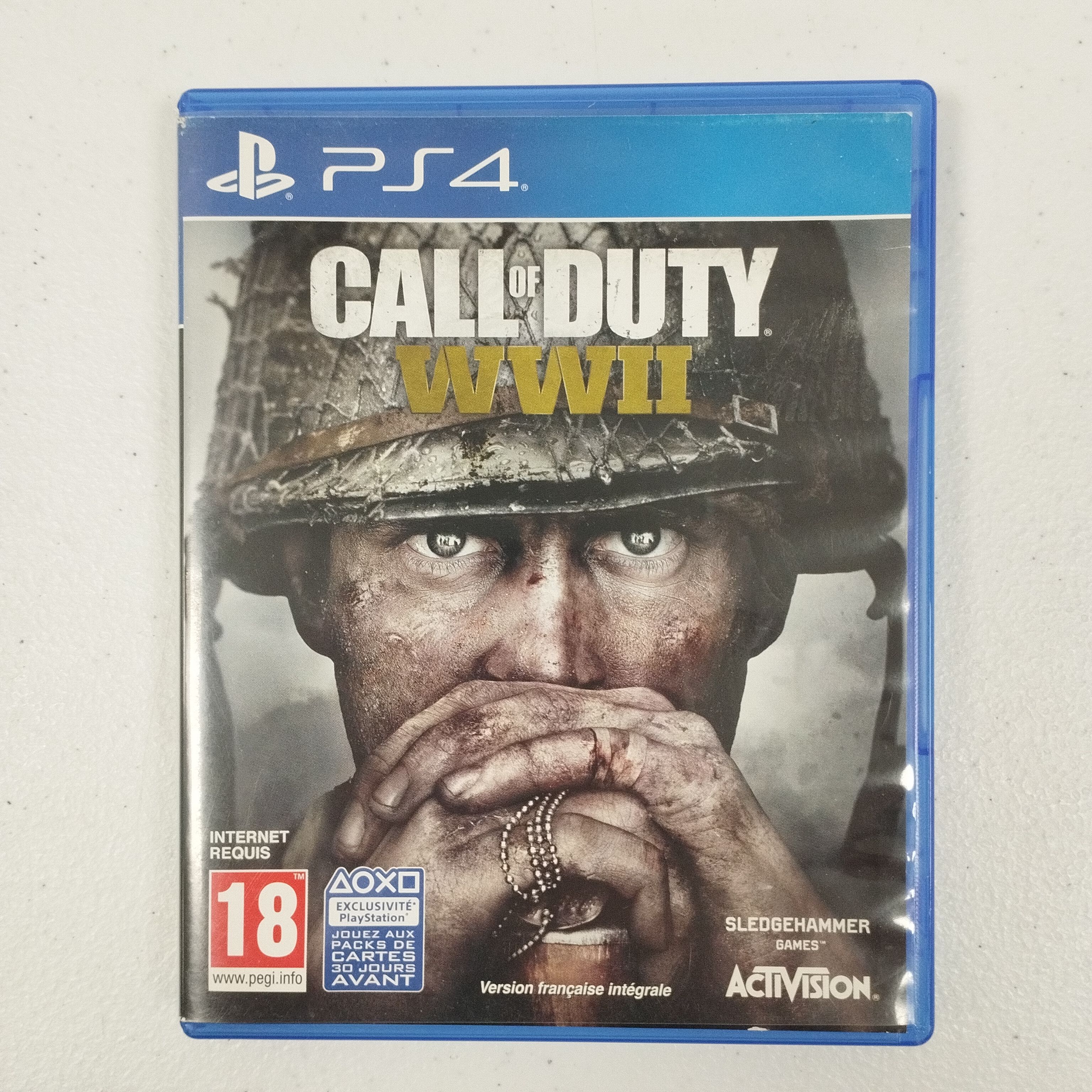 Voir photo 2 de Lot de 3 jeux PS4 : Call of Duty World War 2 / Tom Clancy’s The Division / Tom Clancy's Ghost Recon Breakpoint Lot de 3 jeux PS4 : Call of Duty World War 2 / Tom Clancy’s The Division / Tom Clancy's Ghost Recon Breakpoint Très bon état reconditionné photo 2