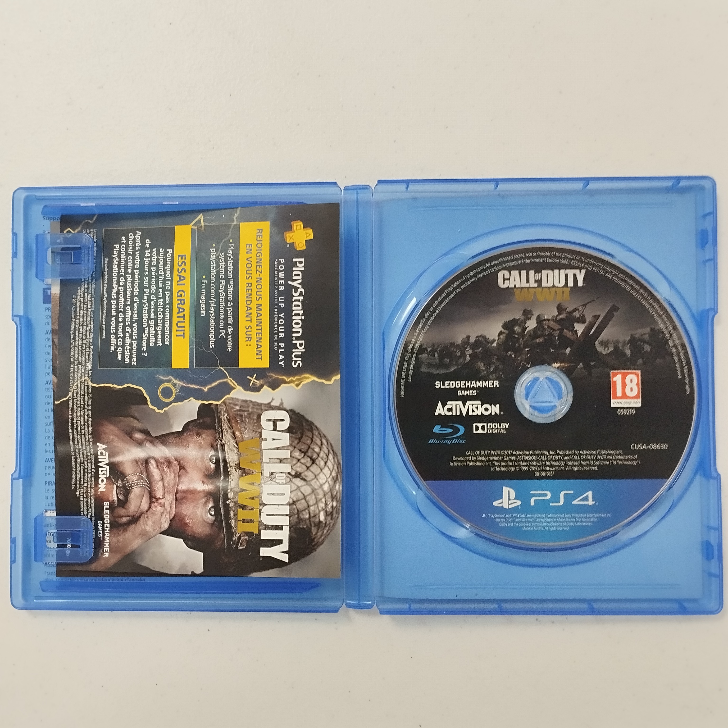Voir photo 4 de Lot de 3 jeux PS4 : Call of Duty World War 2 / Tom Clancy’s The Division / Tom Clancy's Ghost Recon Breakpoint Lot de 3 jeux PS4 : Call of Duty World War 2 / Tom Clancy’s The Division / Tom Clancy's Ghost Recon Breakpoint Très bon état reconditionné photo 4