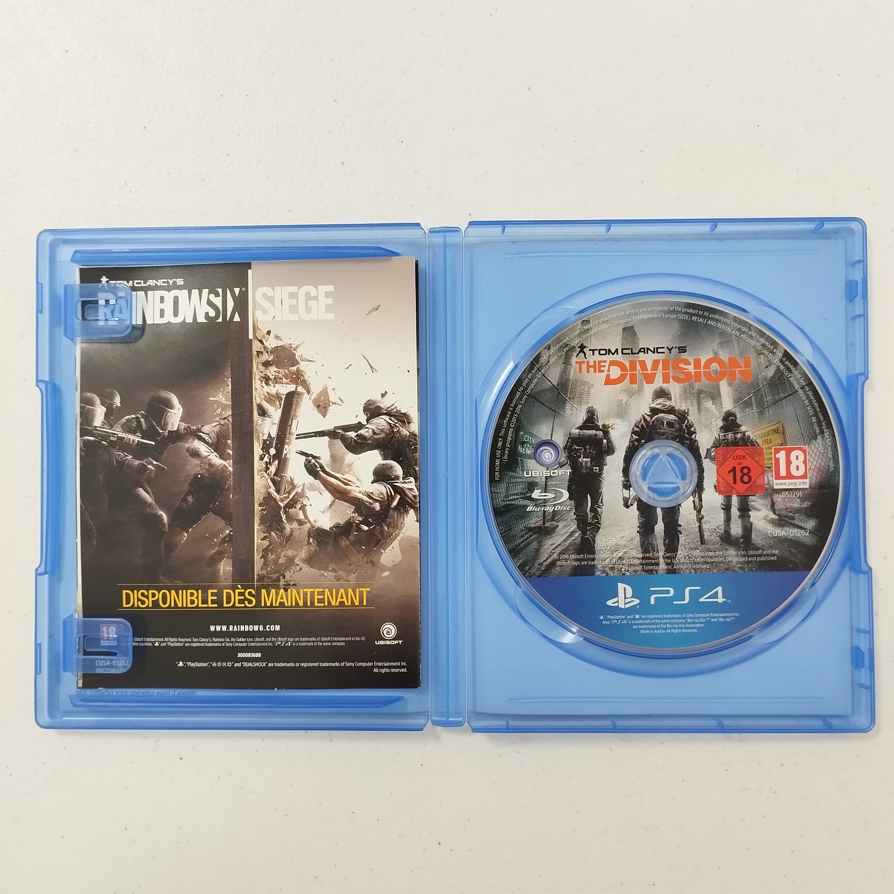 Voir photo 7 de Lot de 3 jeux PS4 : Call of Duty World War 2 / Tom Clancy’s The Division / Tom Clancy's Ghost Recon Breakpoint Lot de 3 jeux PS4 : Call of Duty World War 2 / Tom Clancy’s The Division / Tom Clancy's Ghost Recon Breakpoint Très bon état reconditionné photo 7