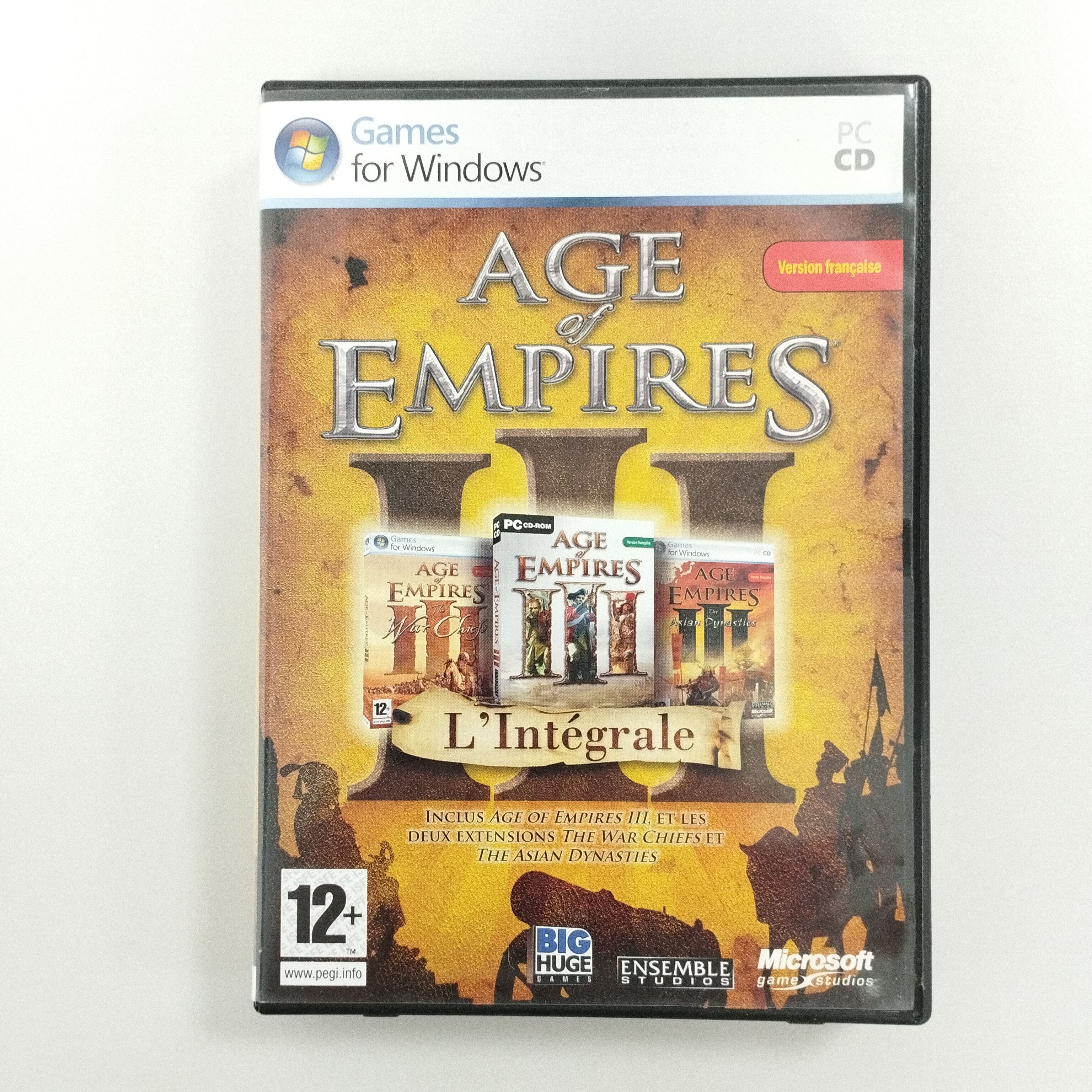 Voir photo 5 de Lot de 3 jeux stratégie temps réel pour PC : American Conquest / Age of Empires 3 Intégrale / Anno 2070 Lot de 3 jeux stratégie temps réel pour PC : American Conquest / Age of Empires 3 Intégrale / Anno 2070 reconditionné photo 5