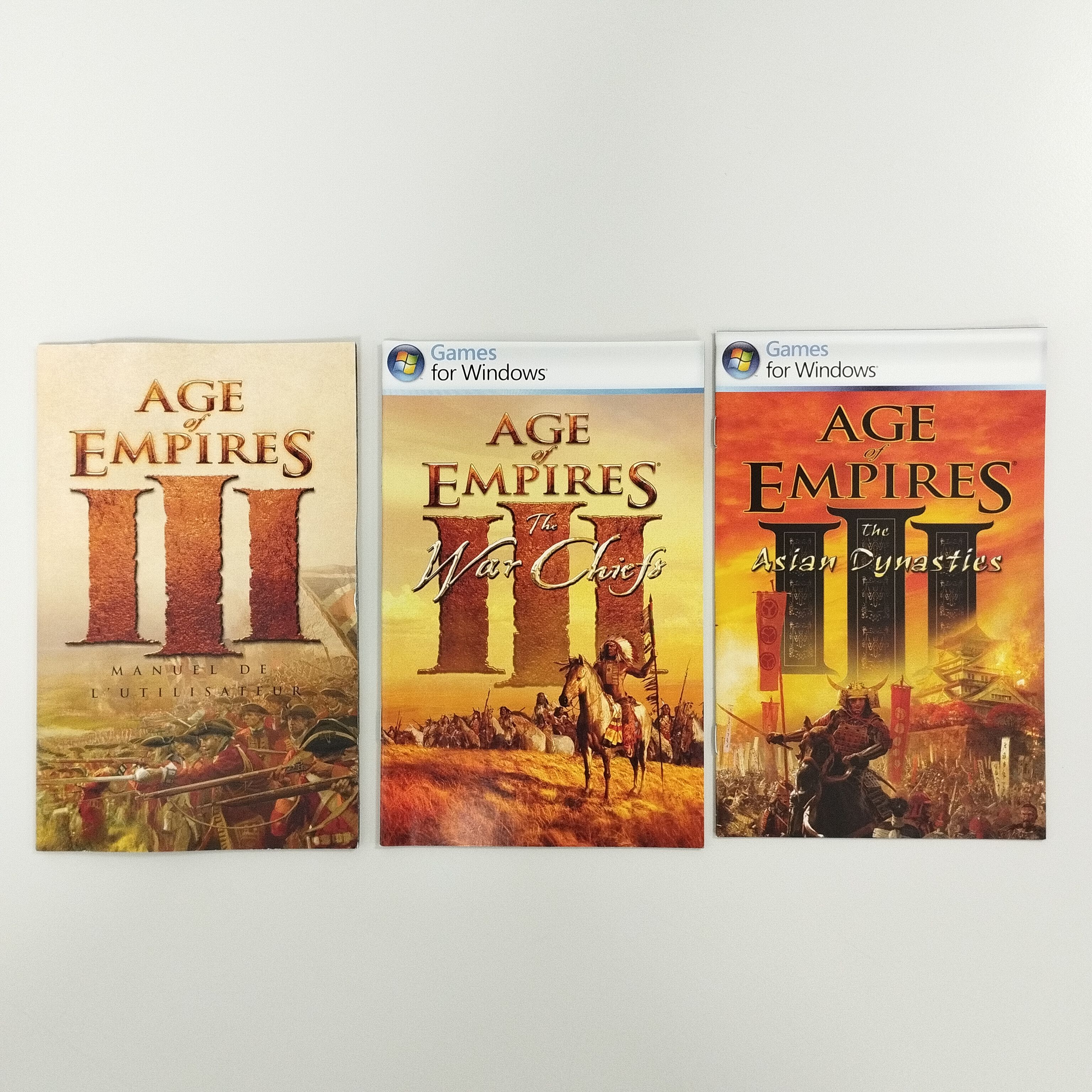 Voir photo 7 de Lot de 3 jeux stratégie temps réel pour PC : American Conquest / Age of Empires 3 Intégrale / Anno 2070 Lot de 3 jeux stratégie temps réel pour PC : American Conquest / Age of Empires 3 Intégrale / Anno 2070 reconditionné photo 7