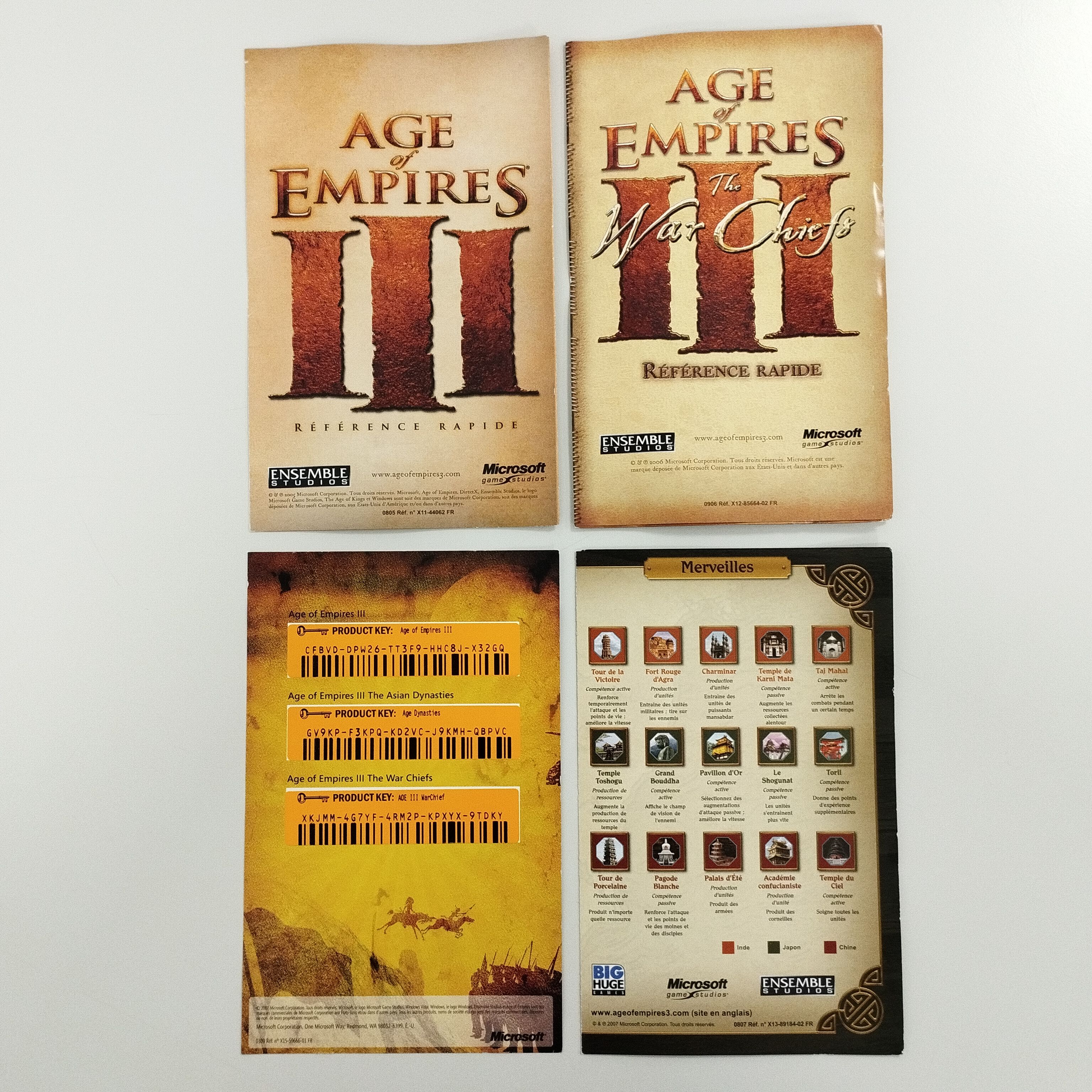 Voir photo 8 de Lot de 3 jeux stratégie temps réel pour PC : American Conquest / Age of Empires 3 Intégrale / Anno 2070 Lot de 3 jeux stratégie temps réel pour PC : American Conquest / Age of Empires 3 Intégrale / Anno 2070 reconditionné photo 8