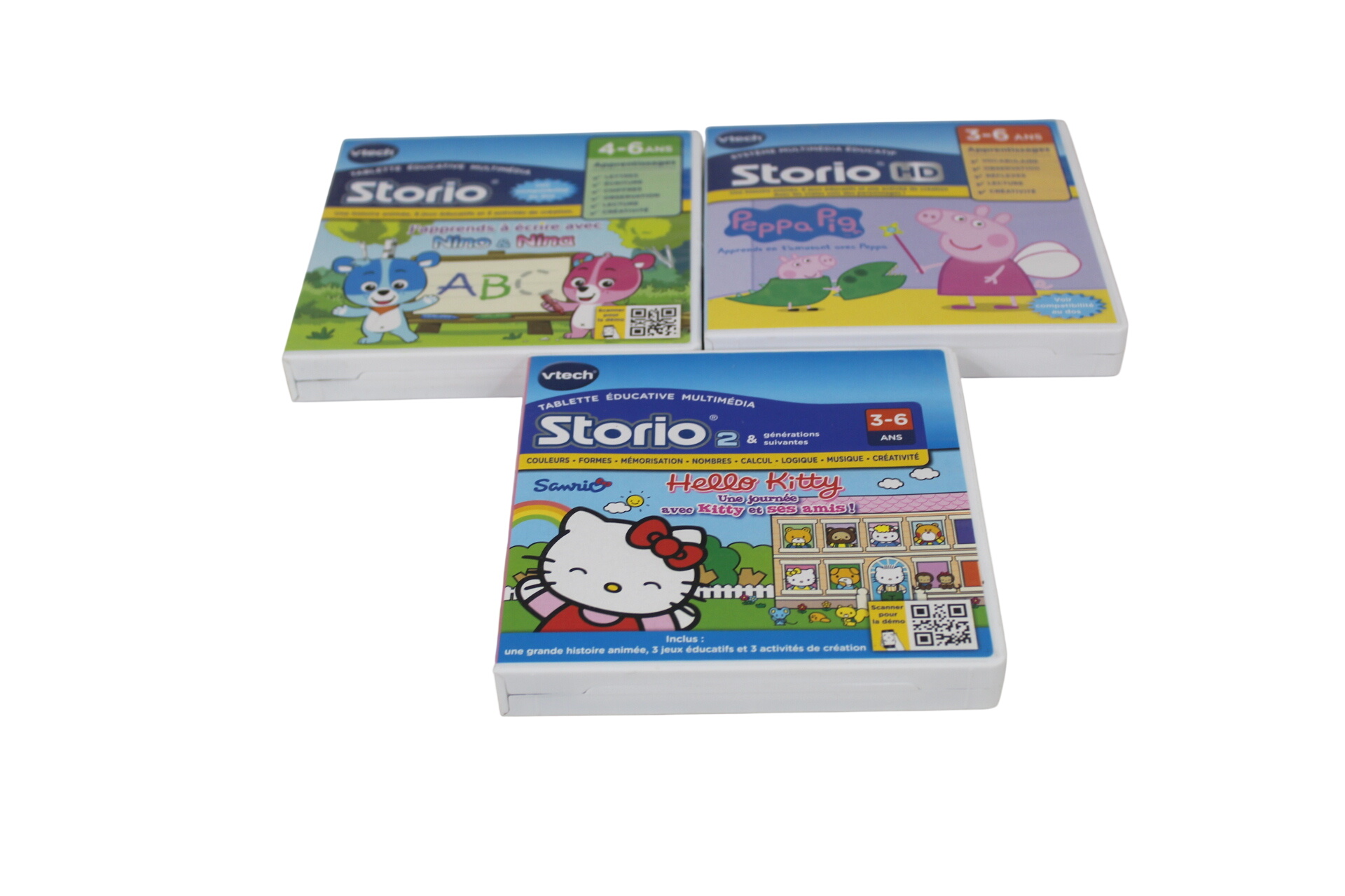 Acheter Lot de 3 jeux VTECH Bon état - 35,00 € Lot de 3 jeux VTECH Bon état reconditionné disponible sur Label Emmaüs