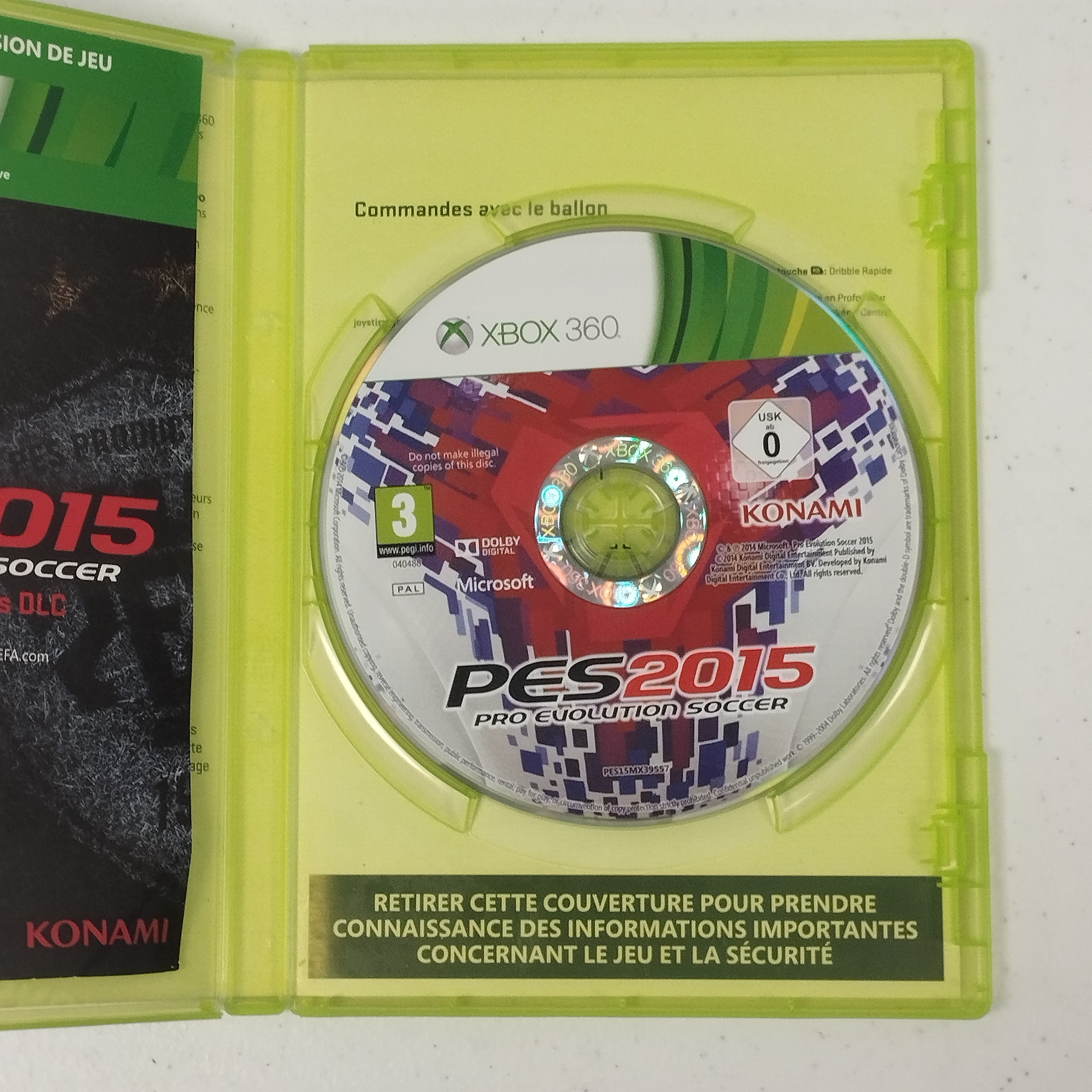 Voir photo 6 de Lot de 3 jeux XBOX 360 : Les Sims 3 /PES 2015 / Skate 3 Lot de 3 jeux XBOX 360 : Les Sims 3 /PES 2015 / Skate 3 Bon état reconditionné photo 6