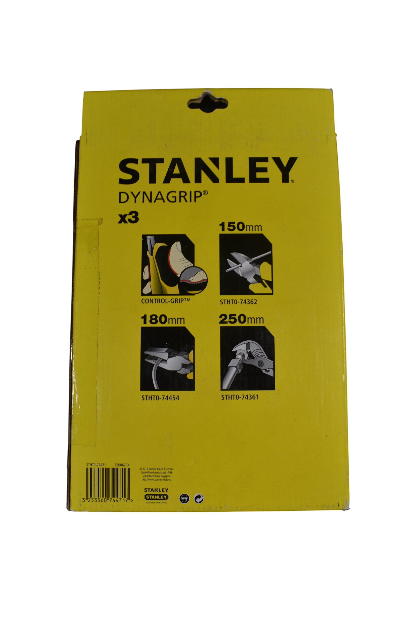 Acheter Lot de 3 pinces STANLEY, longueur 28, largeur 20 & hauteur 3 cm. Parfait état - 21,00 € Lot de 3 pinces STANLEY, longueur 28, largeur 20 & hauteur 3 cm. Parfait état reconditionné disponible sur Label Emmaüs