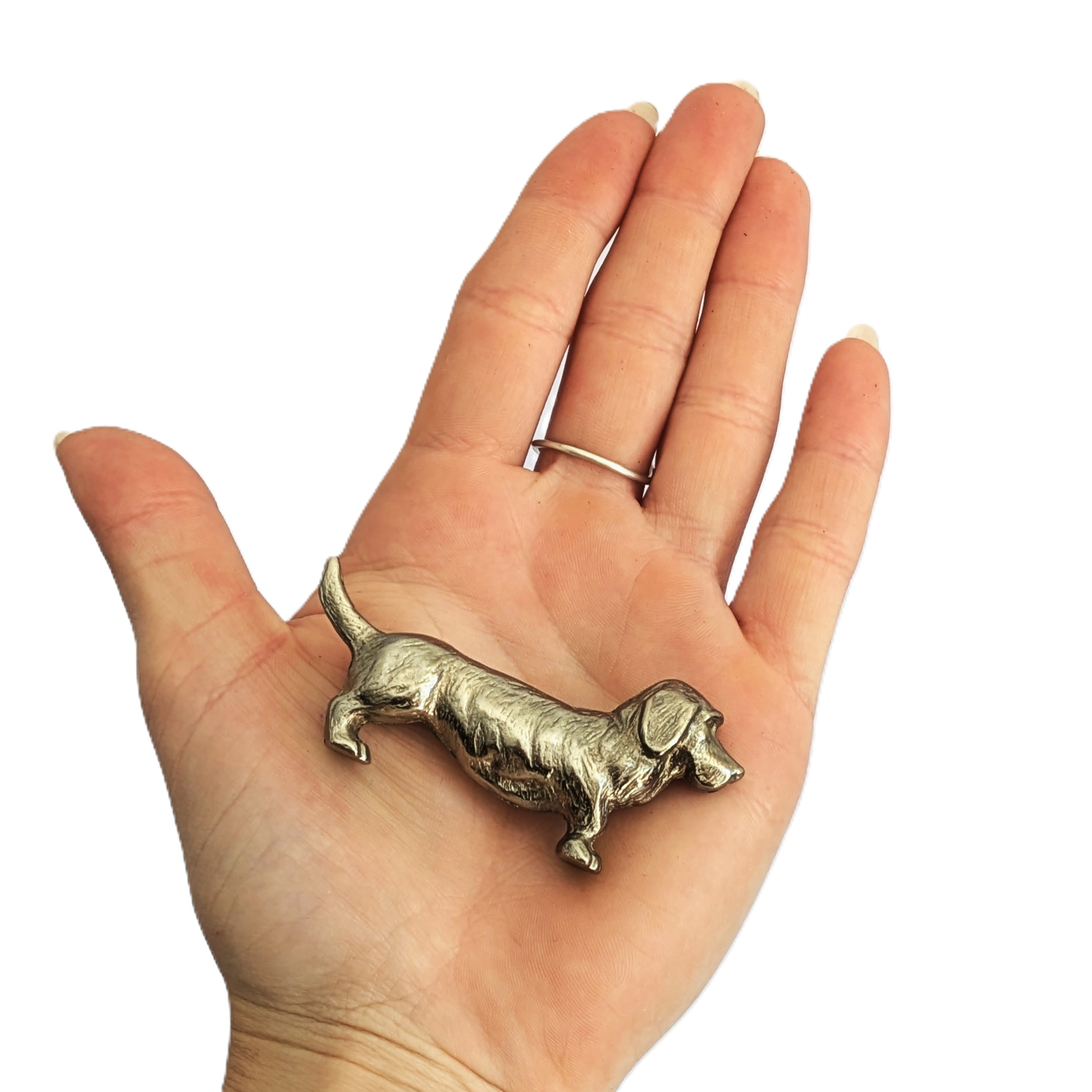 Voir photo 10 de 🐕 Lot de 3 repose‑couteaux teckels - Métal argenté - Super état 🐕 Lot de 3 repose‑couteaux teckels - Métal argenté - Super état reconditionné photo 10