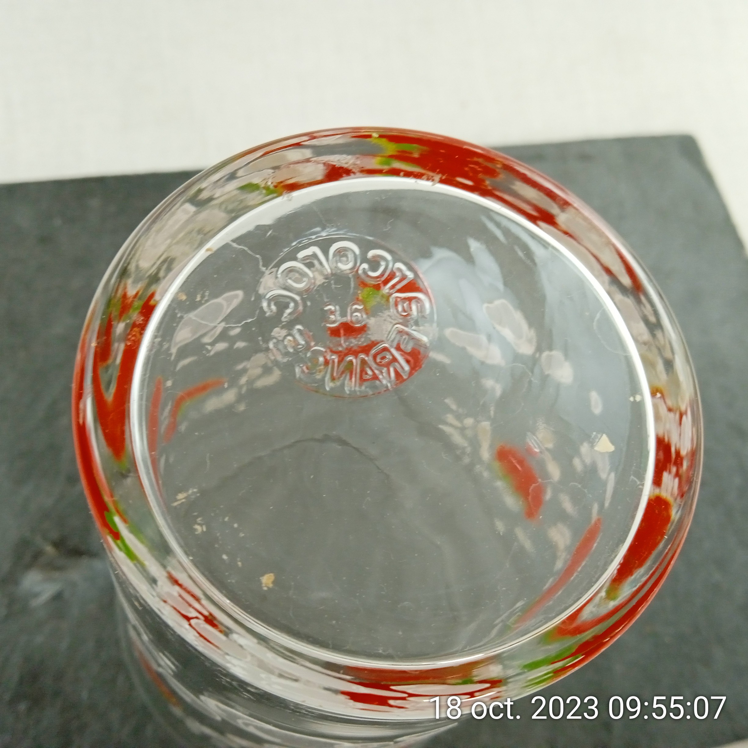 Voir photo 7 de Lot de 3 verres à Orangeade Fraise Orange Citron Arcoroc France Lot de 3 verres à Orangeade Fraise Orange Citron Arcoroc France Très bon état reconditionné photo 7
