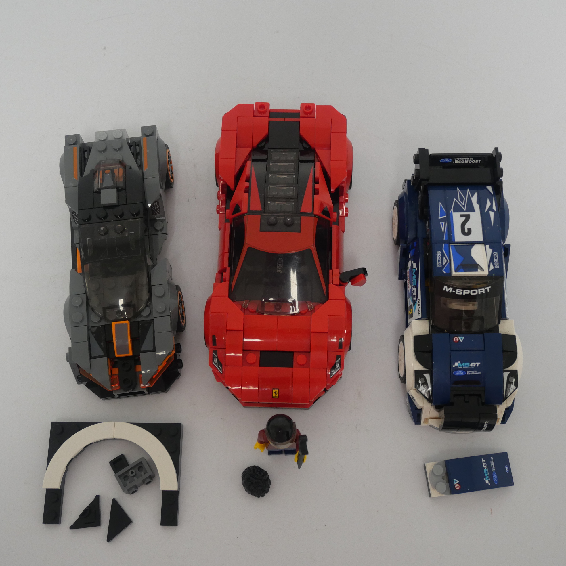 Voir photo 2 de Lot de 3 voitures de course LEGO Speed Champions Lot de 3 voitures de course LEGO Speed Champions reconditionné photo 2