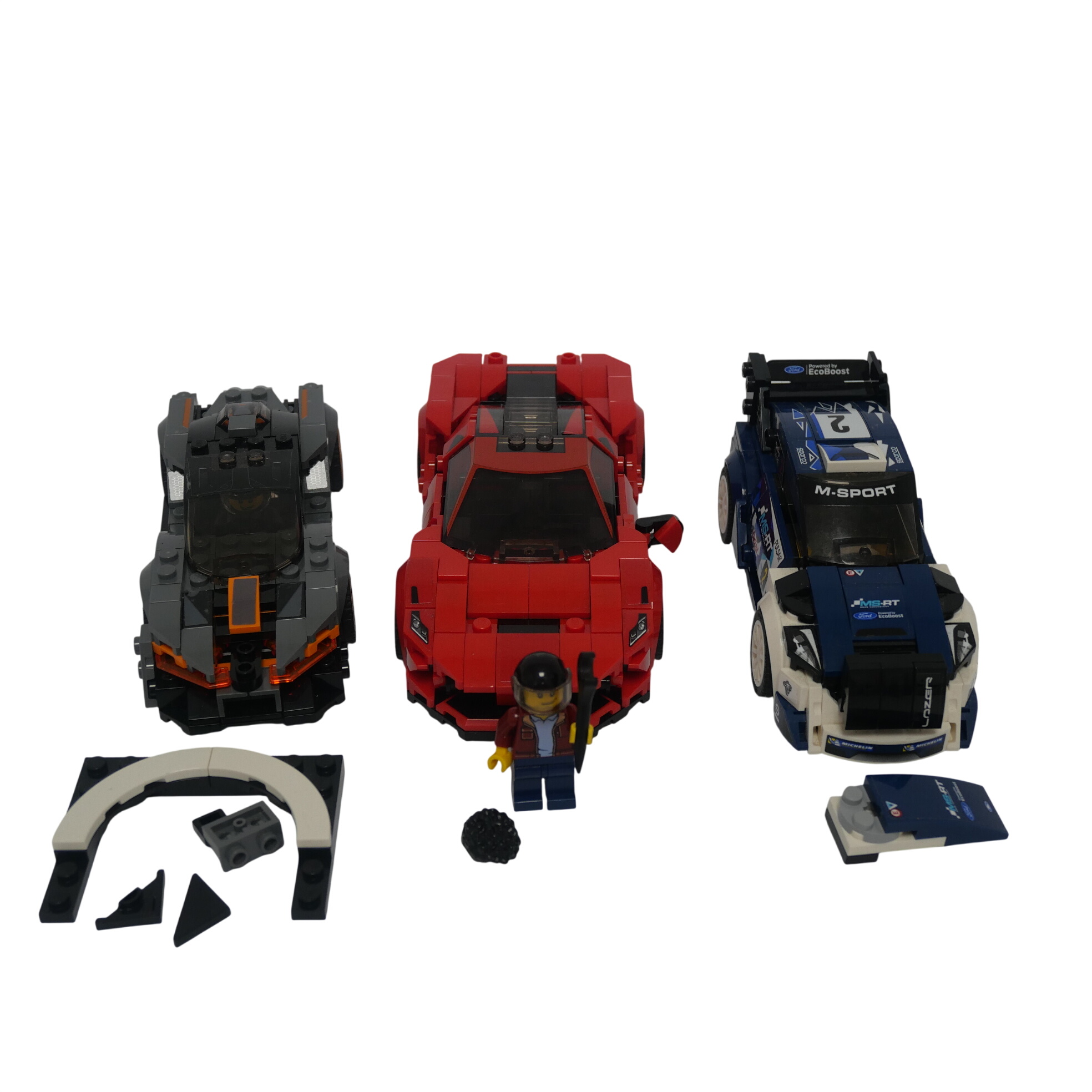 Lot de 3 voitures de course LEGO Speed Champions - 24,00 € Lot de 3 voitures de course LEGO Speed Champions reconditionné disponible sur Label Emmaüs