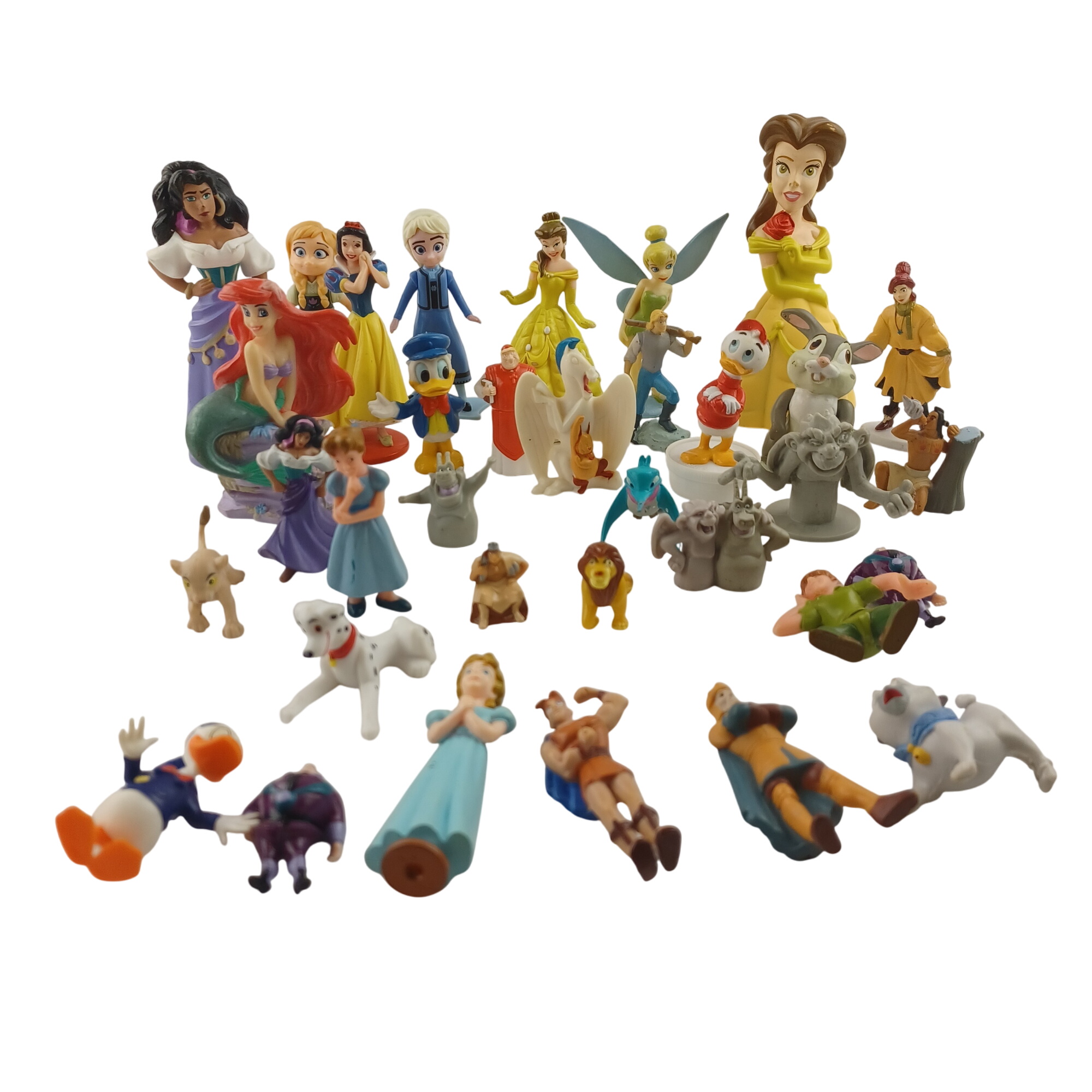 Acheter Lot de 34 figurines Disney (La belle et la Bête, Hercules, La reine des Neiges, Picsou, Notre dame de Paris, Peter Pan, La petite sirène, les 101 Dalmatiens, Pocahontas, Le Roi Lion, Anastasia, Blanche Neige et Bambi) Très bon état - 15,00 € Lot de 34 figurines Disney (La belle et la Bête, Hercules, La reine des Neiges, Picsou, Notre dame de Paris, Peter Pan, La petite sirène, les 101 Dalmatiens, Pocahontas, Le Roi Lion, Anastasia, Blanche Neige et Bambi) Très bon état reconditionné disponible sur Label Emmaüs