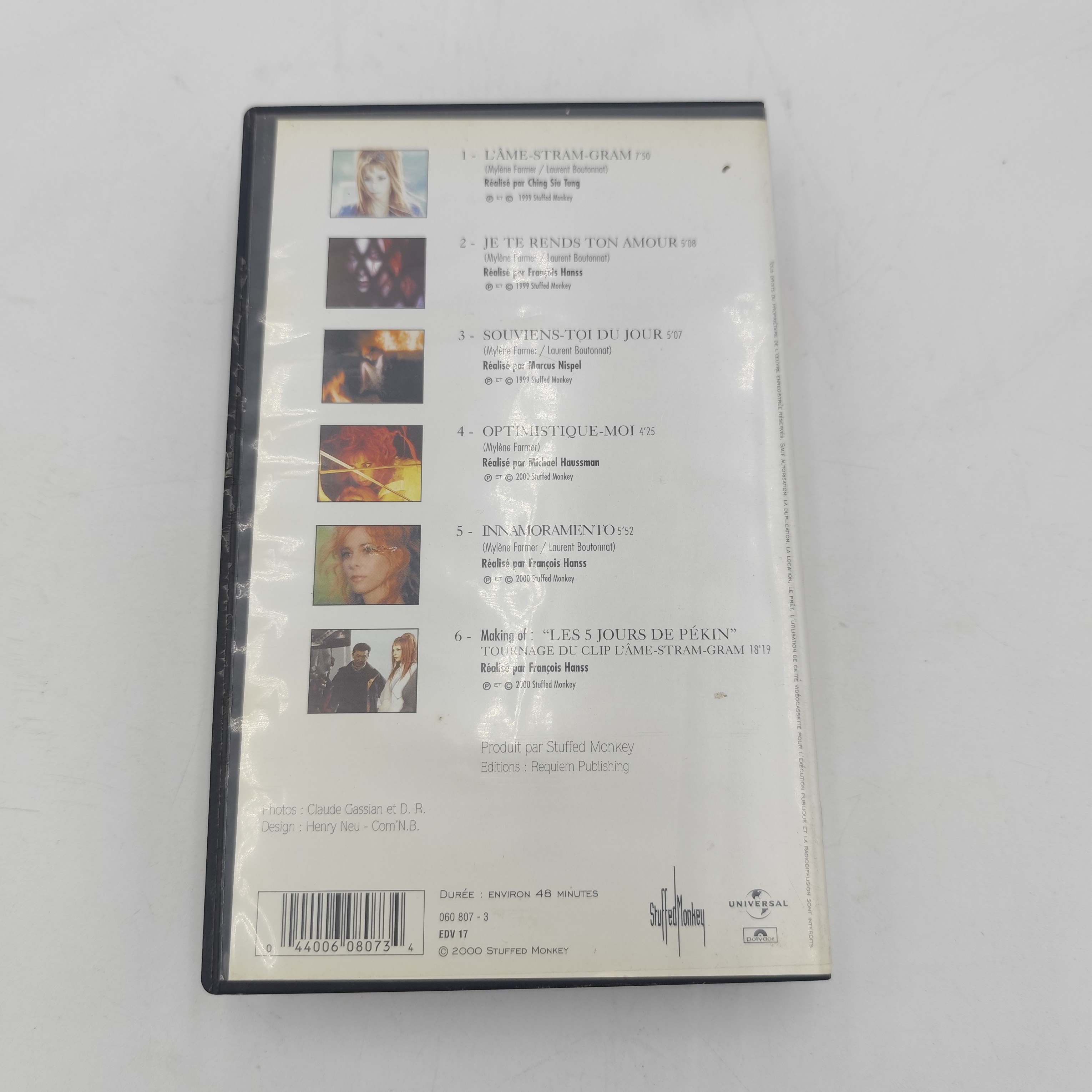 Voir photo 12 de Lot de 4 cassettes Mylène Farmer Lot de 4 cassettes Mylène Farmer état correct reconditionné photo 12