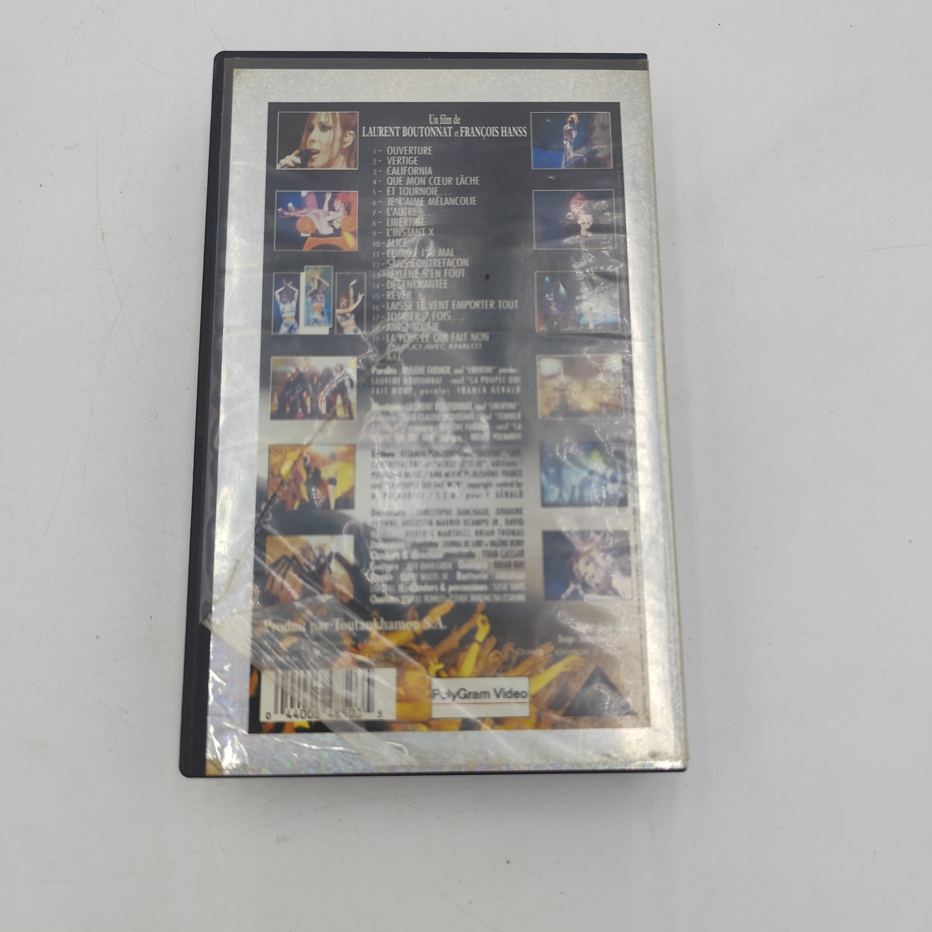 Voir photo 3 de Lot de 4 cassettes Mylène Farmer Lot de 4 cassettes Mylène Farmer état correct reconditionné photo 3