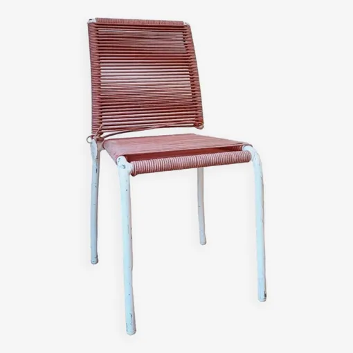 Lot De 4 Chaises Enfant En Métal Et Scoubidou occasion reconditionné disponible sur Rakuten