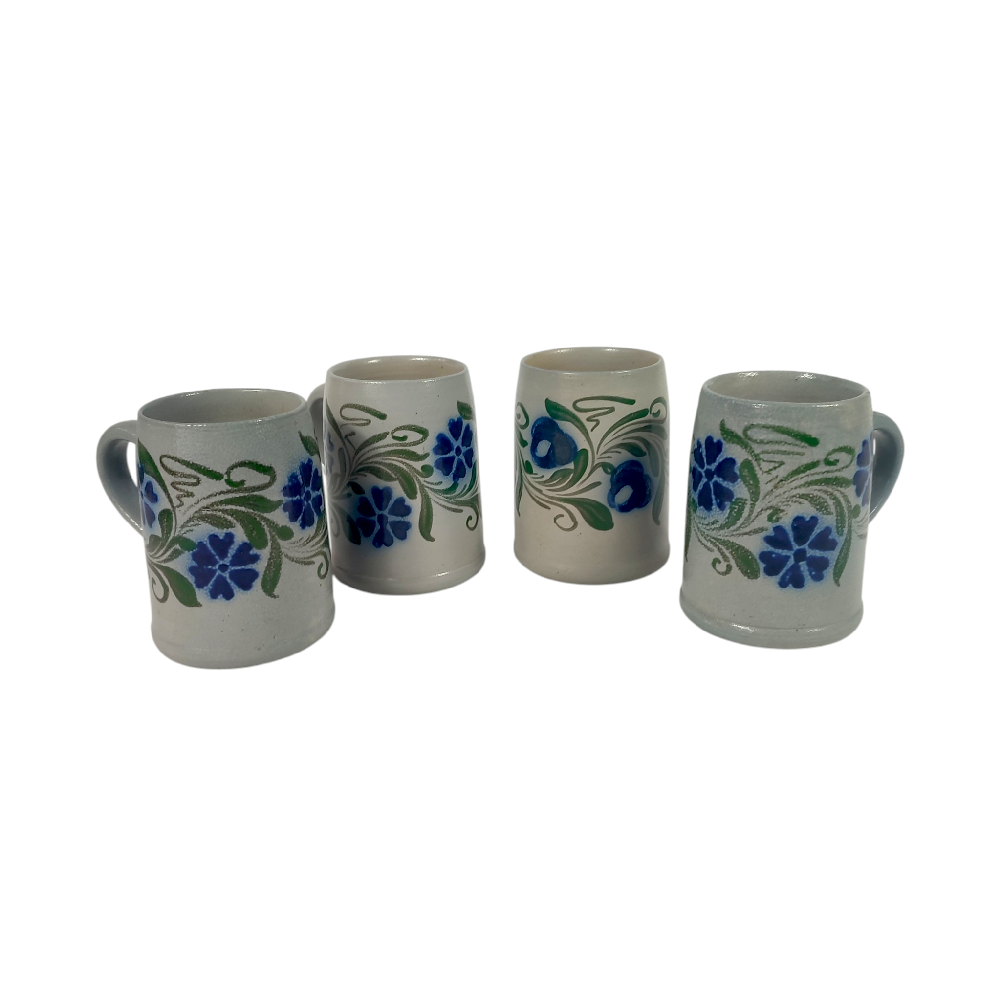 Acheter Lot de 4 chopes à bière en grès Roger-Paul Schmitter Bon état - 19,00 € Lot de 4 chopes à bière en grès Roger-Paul Schmitter Bon état reconditionné disponible sur Label Emmaüs