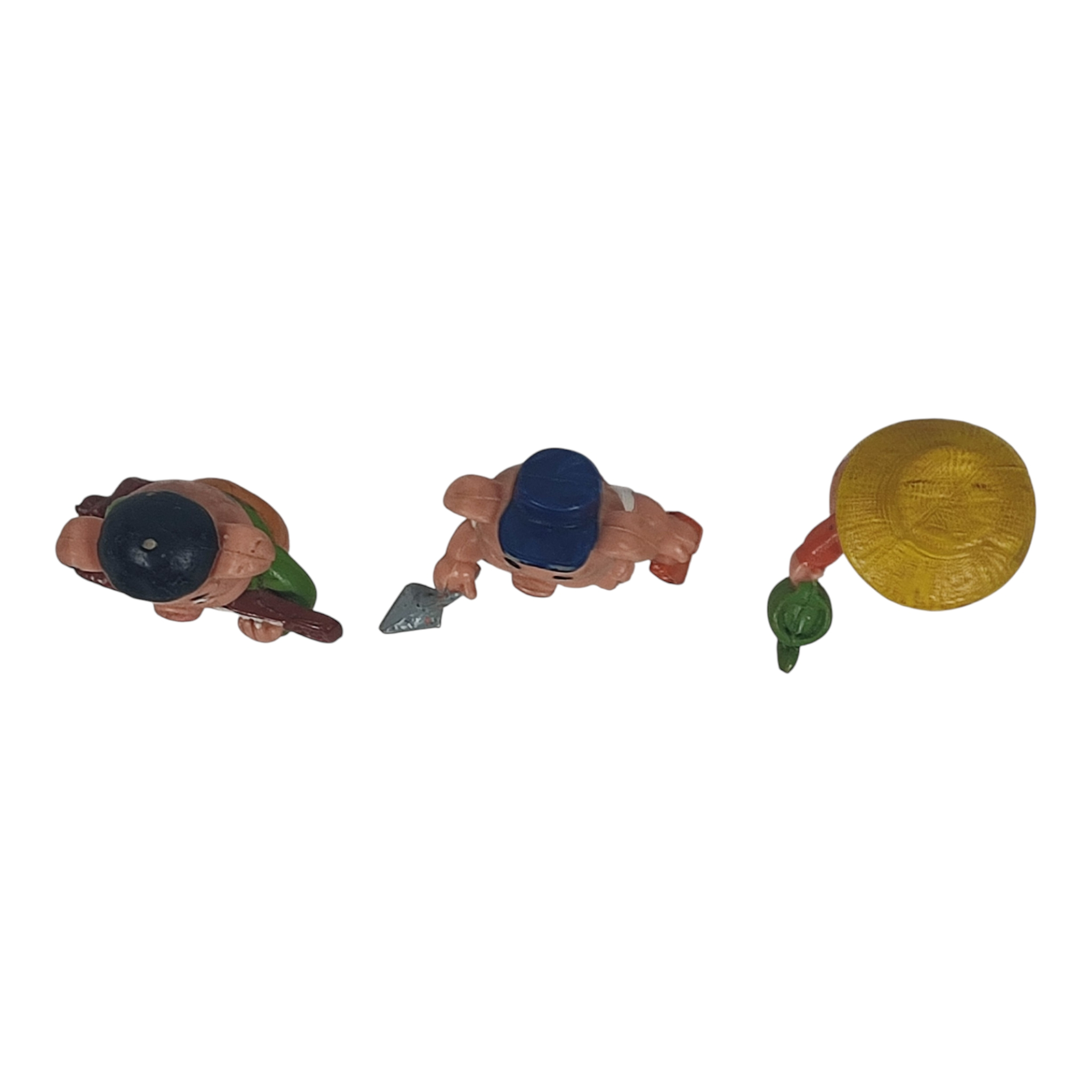 Voir photo 6 de Lot de 4 figurines vintage - Les Trois Petits Cochons et le Grand Méchant Loup - Marque « Educo Baby » - Plastique PVC - Made in Spain - Années 80 Lot de 4 figurines vintage - Les Trois Petits Cochons et le Grand Méchant Loup - Marque « Educo Baby » - Plastique PVC - Made in Spain - Années 80 Bon état reconditionné photo 6