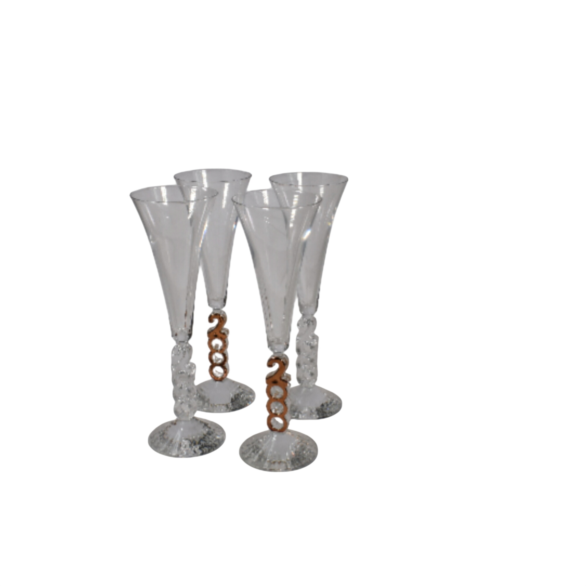 Lot de 4 flûtes à champagne édition limitée "2000" chez Cristal d'Arc. Très bon état - 60,00 € Lot de 4 flûtes à champagne édition limitée "2000" chez Cristal d'Arc. Très bon état reconditionné disponible sur Label Emmaüs
