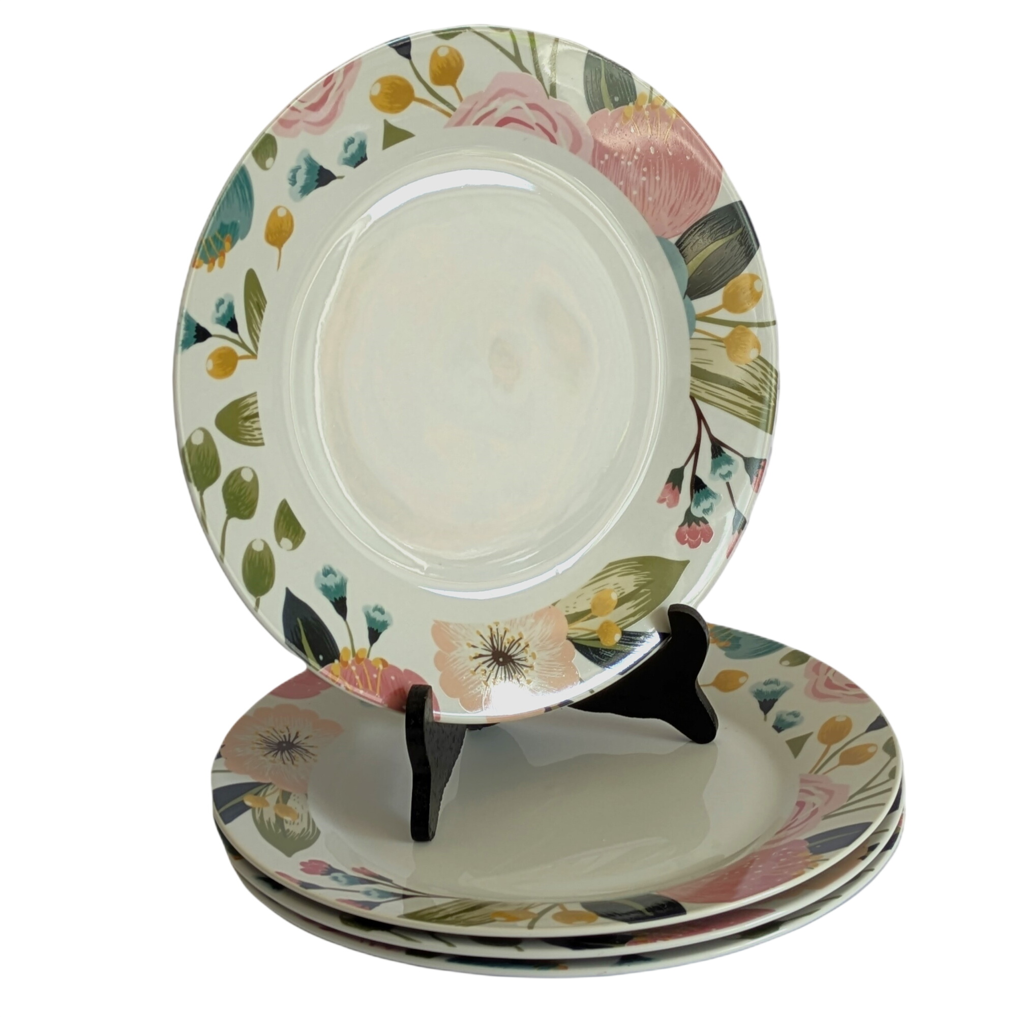 Lot de 4 grandes assiettes H&H Lifestyle - Peony - Neuves - Porcelaine (Ø27.5 cm) Parfait état - 36,00 € Lot de 4 grandes assiettes H&H Lifestyle - Peony - Neuves - Porcelaine (Ø27.5 cm) Parfait état reconditionné disponible sur Label Emmaüs