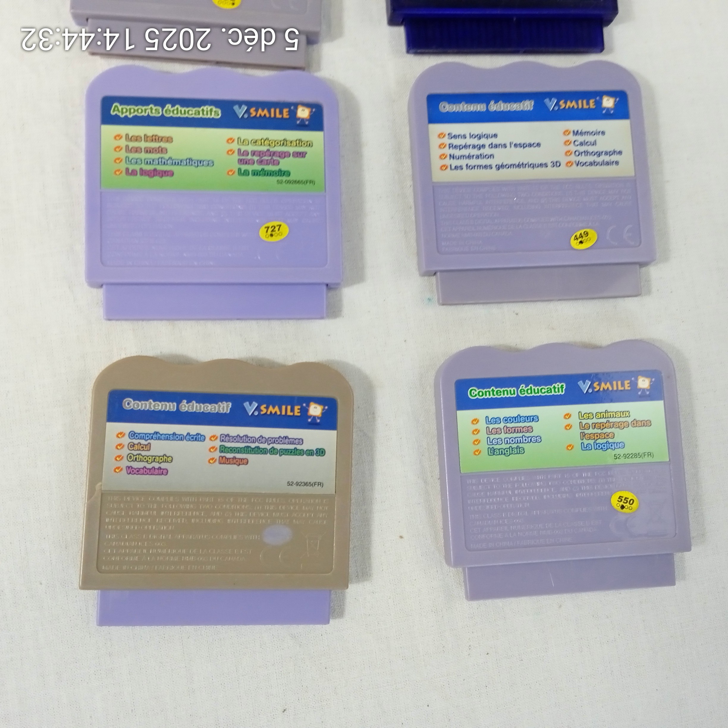 Voir photo 6 de Lot De 4 Jeux Vtech Pour V.Smile Lot De 4 Jeux Vtech Pour V.Smile Bon état reconditionné photo 6