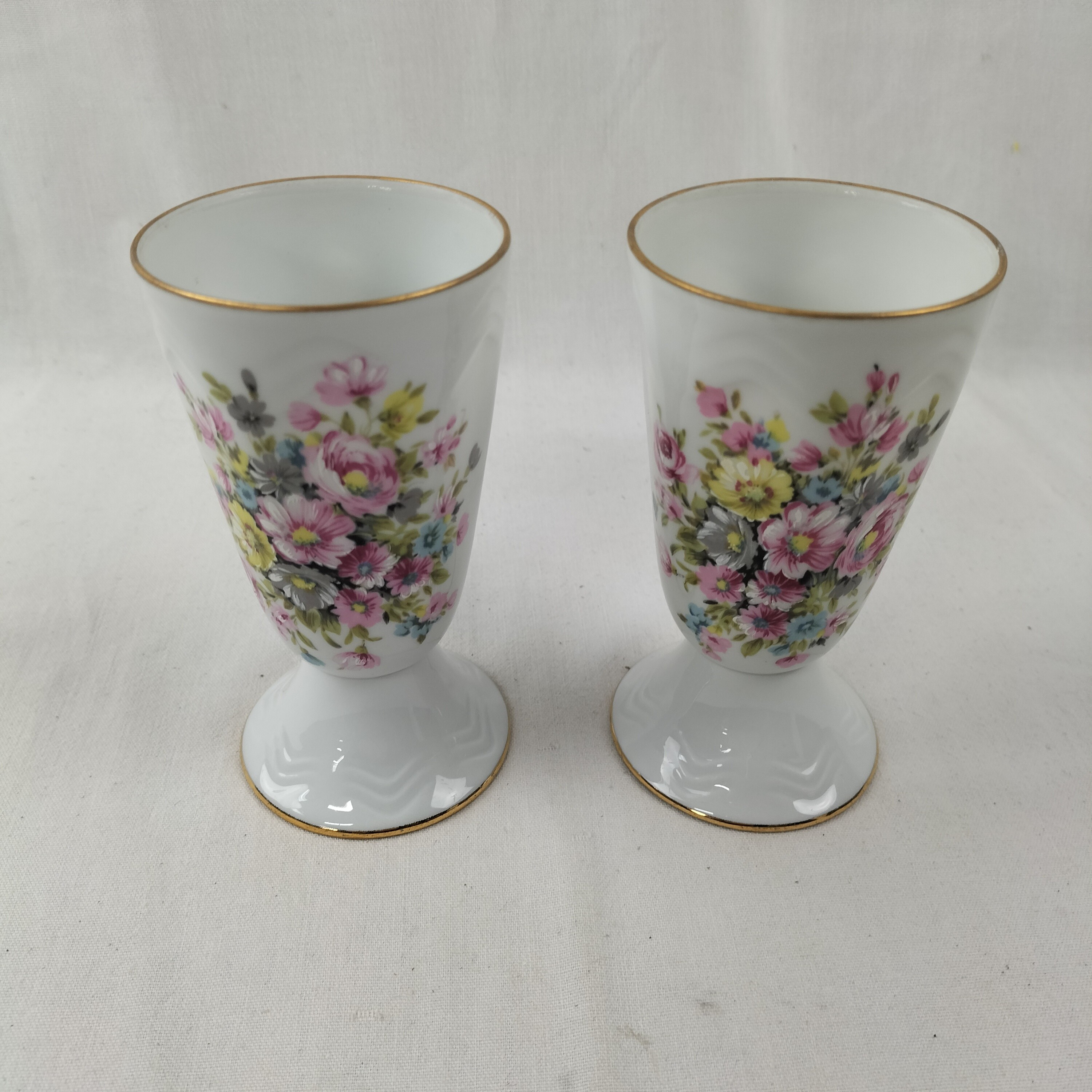 Voir photo 2 de Lot de 4 mazagrans en Porcelaine de Limoges Lot de 4 mazagrans en Porcelaine de Limoges Très bon état reconditionné photo 2