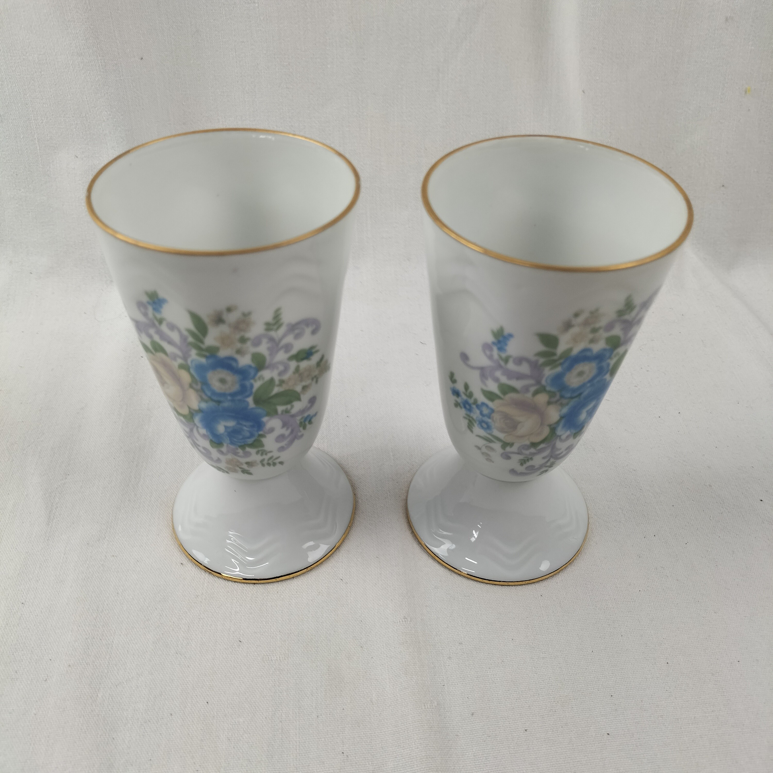 Voir photo 8 de Lot de 4 mazagrans en Porcelaine de Limoges Lot de 4 mazagrans en Porcelaine de Limoges Très bon état reconditionné photo 8