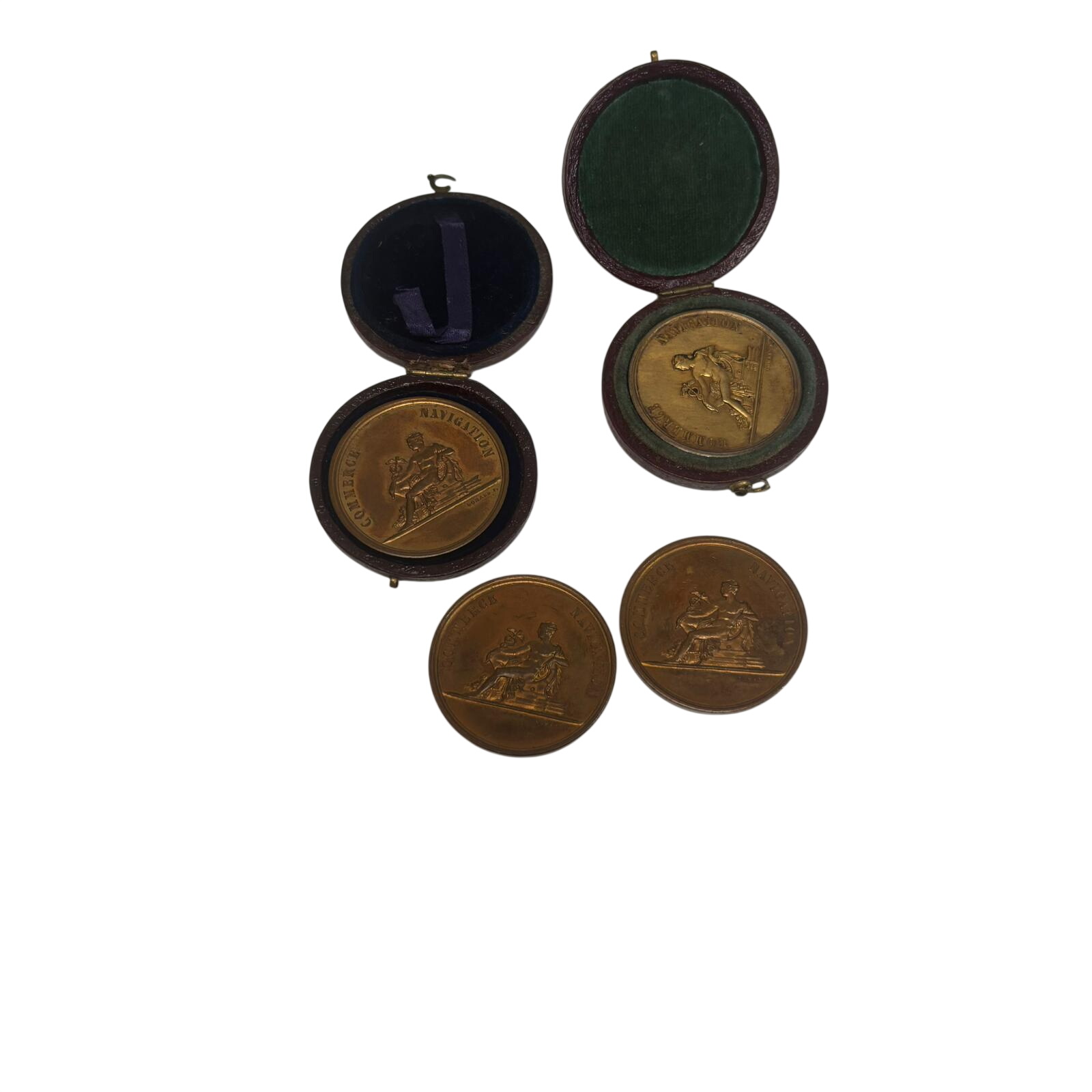 Lot de 4 médailles commerce de la navigation 1891 Bon état - 60,00 € Lot de 4 médailles commerce de la navigation 1891 Bon état reconditionné disponible sur Label Emmaüs