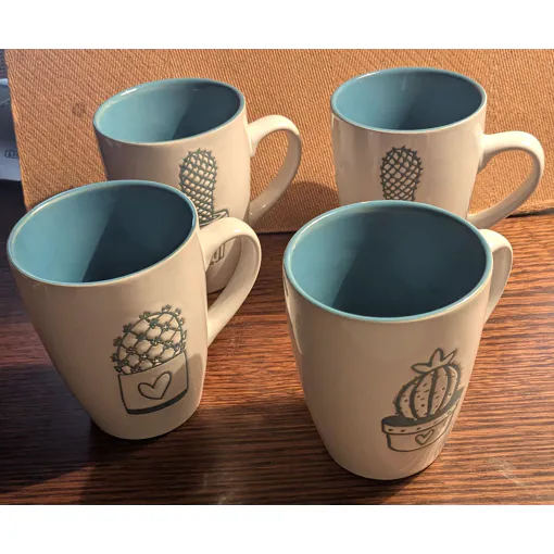 Acheter Lot De 4 Mugs "Cactus occasion - 13,99 € Lot De 4 Mugs "Cactus occasion reconditionné disponible sur Rakuten
