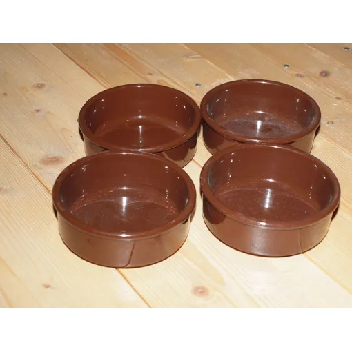 Lot De 4 Ramequins Marron 11 Cm Fleury Michon occasion reconditionné disponible sur Rakuten
