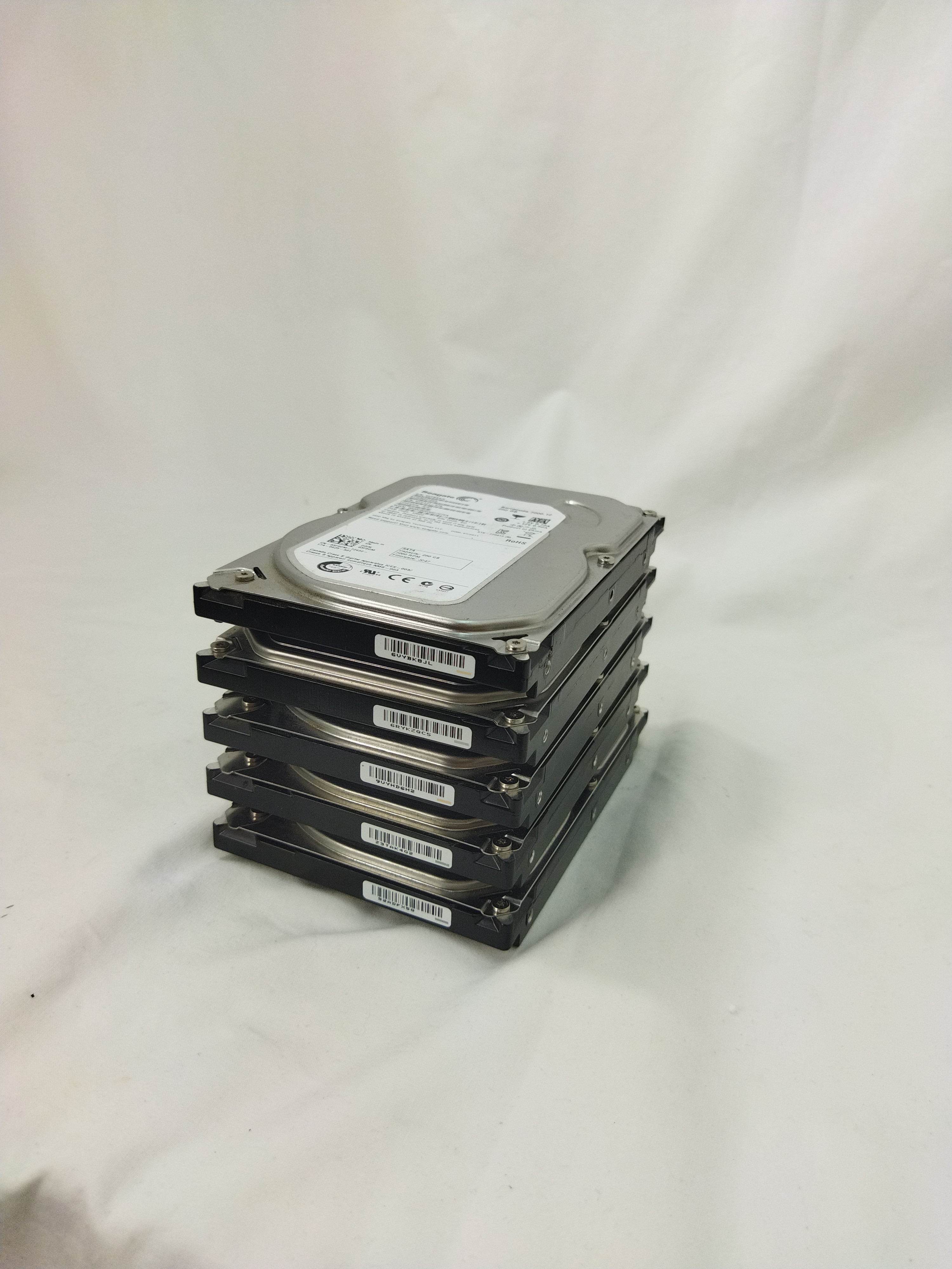 Voir photo 3 de Lot de 5 disques dur 250 Go de Seagate Lot de 5 disques dur 250 Go de Seagate Très bon état reconditionné photo 3