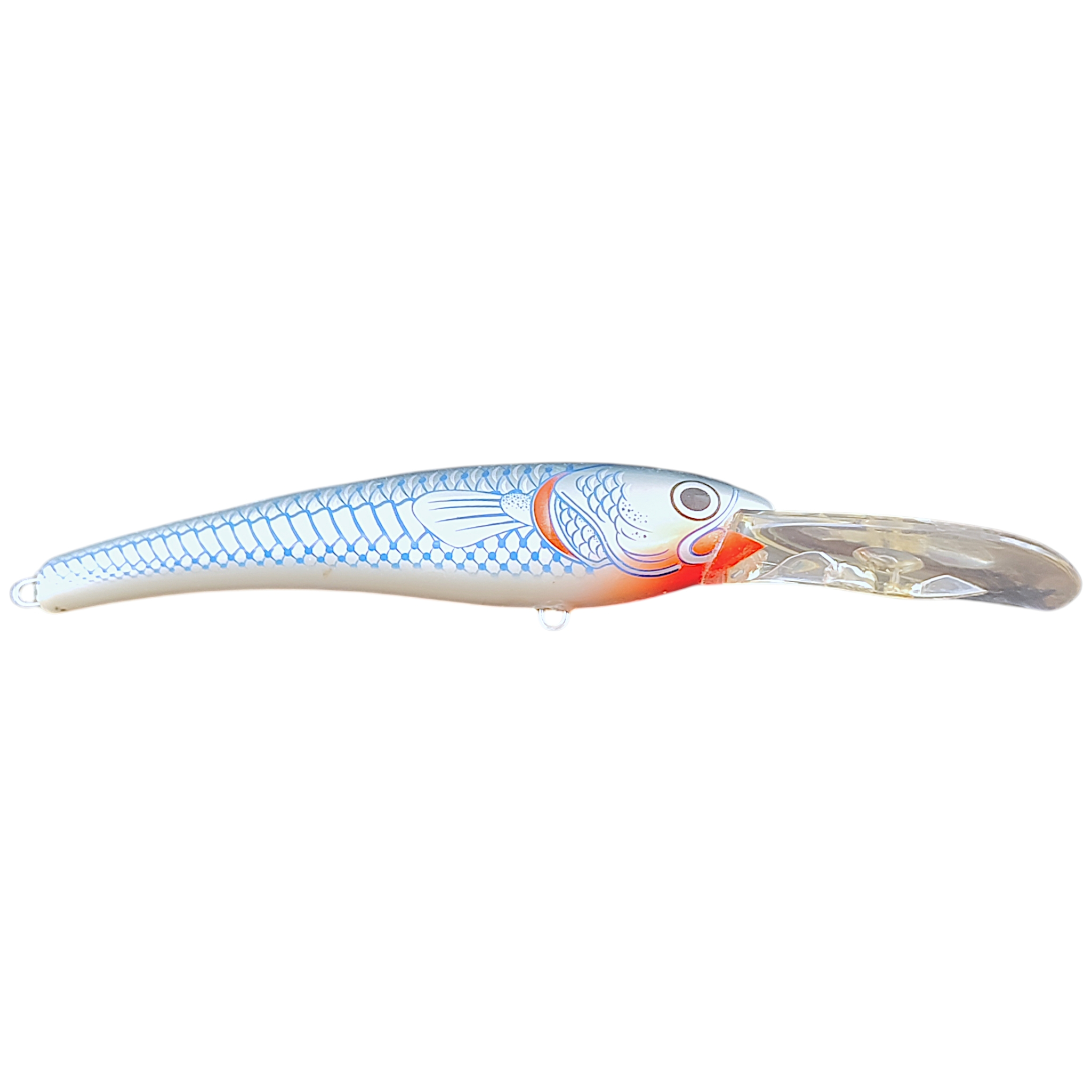 Voir photo 4 de Lot de 5 grands leurres de pêche au gros. Lot de 5 grands leurres de pêche au gros. État correct reconditionné photo 4