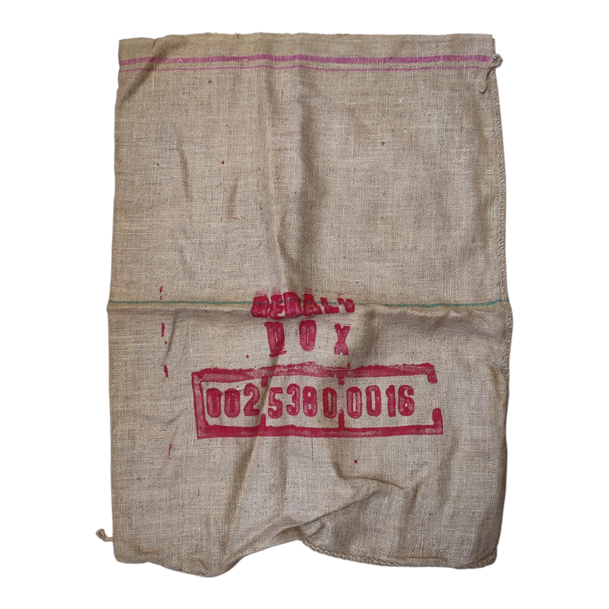Voir photo 4 de Lot de 5 sacs en toile de jute "Café do Brasil" Lot de 5 sacs en toile de jute "Café do Brasil" État correct reconditionné photo 4