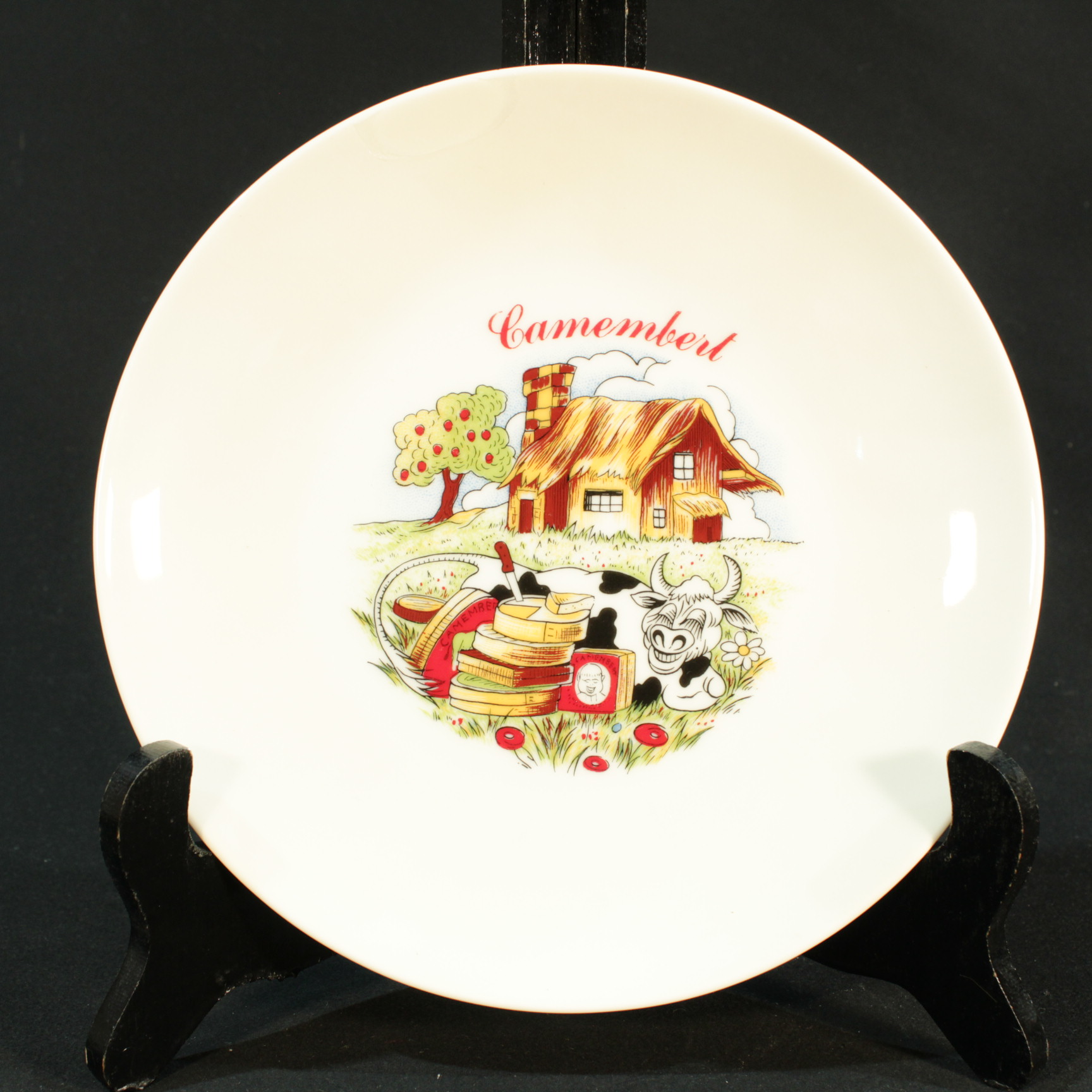 Voir photo 4 de Lot de 6 Assiettes creuses fromages- Euro porcelaine Lot de 6 Assiettes creuses fromages- Euro porcelaine Bon état reconditionné photo 4