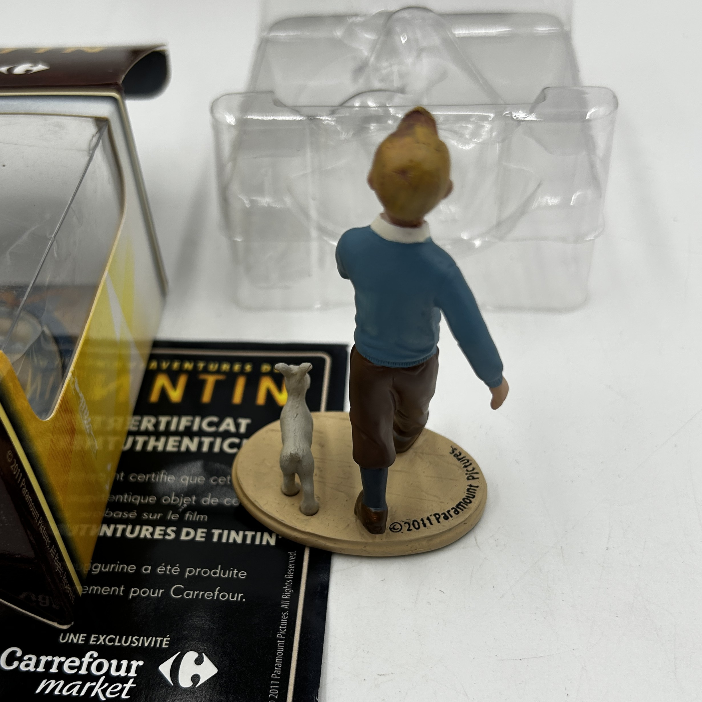 Voir photo 10 de Lot de 6 figurines Tintin 2011 Carrefour Paramount Lot de 6 figurines Tintin 2011 Carrefour Paramount Très bon état reconditionné photo 10