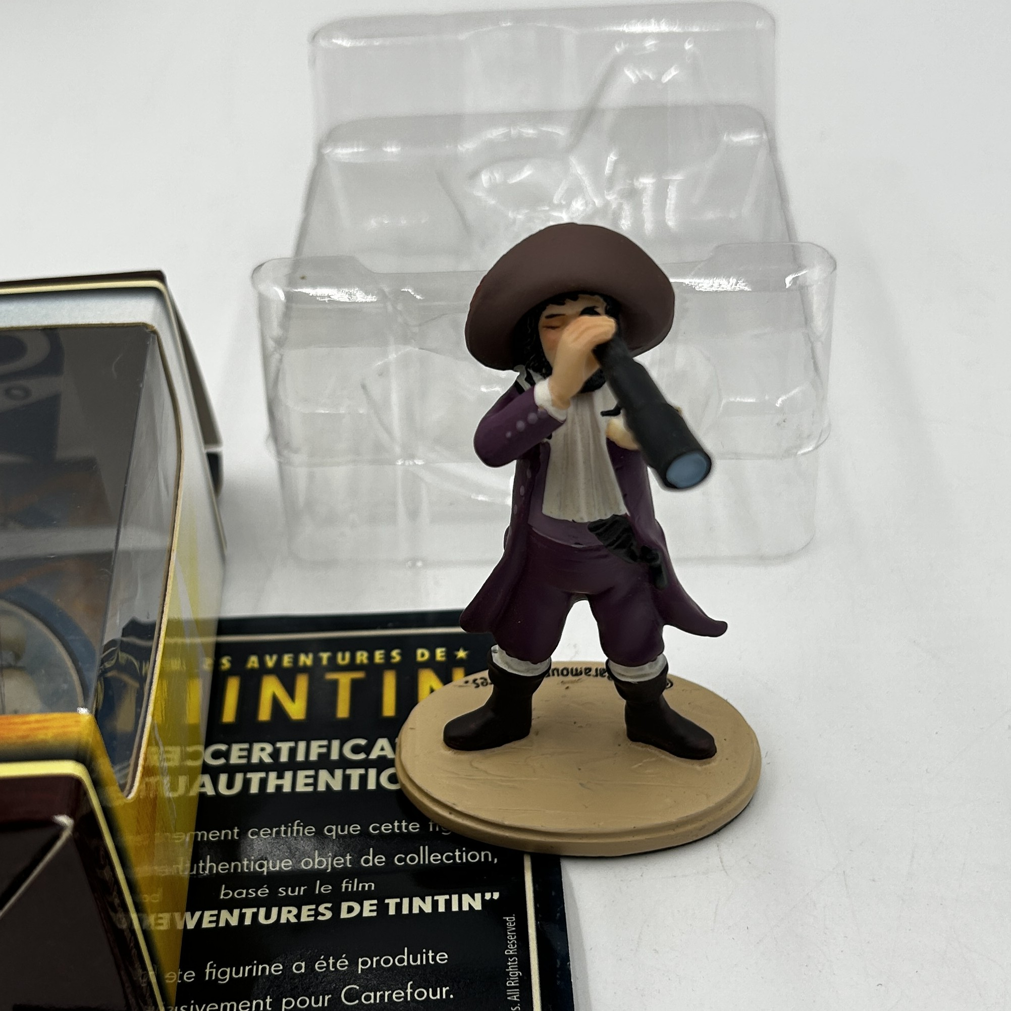 Voir photo 13 de Lot de 6 figurines Tintin 2011 Carrefour Paramount Lot de 6 figurines Tintin 2011 Carrefour Paramount Très bon état reconditionné photo 13