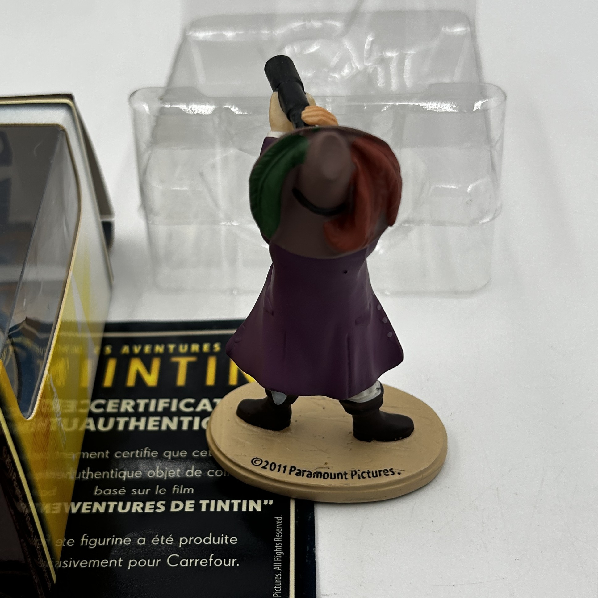 Voir photo 14 de Lot de 6 figurines Tintin 2011 Carrefour Paramount Lot de 6 figurines Tintin 2011 Carrefour Paramount Très bon état reconditionné photo 14